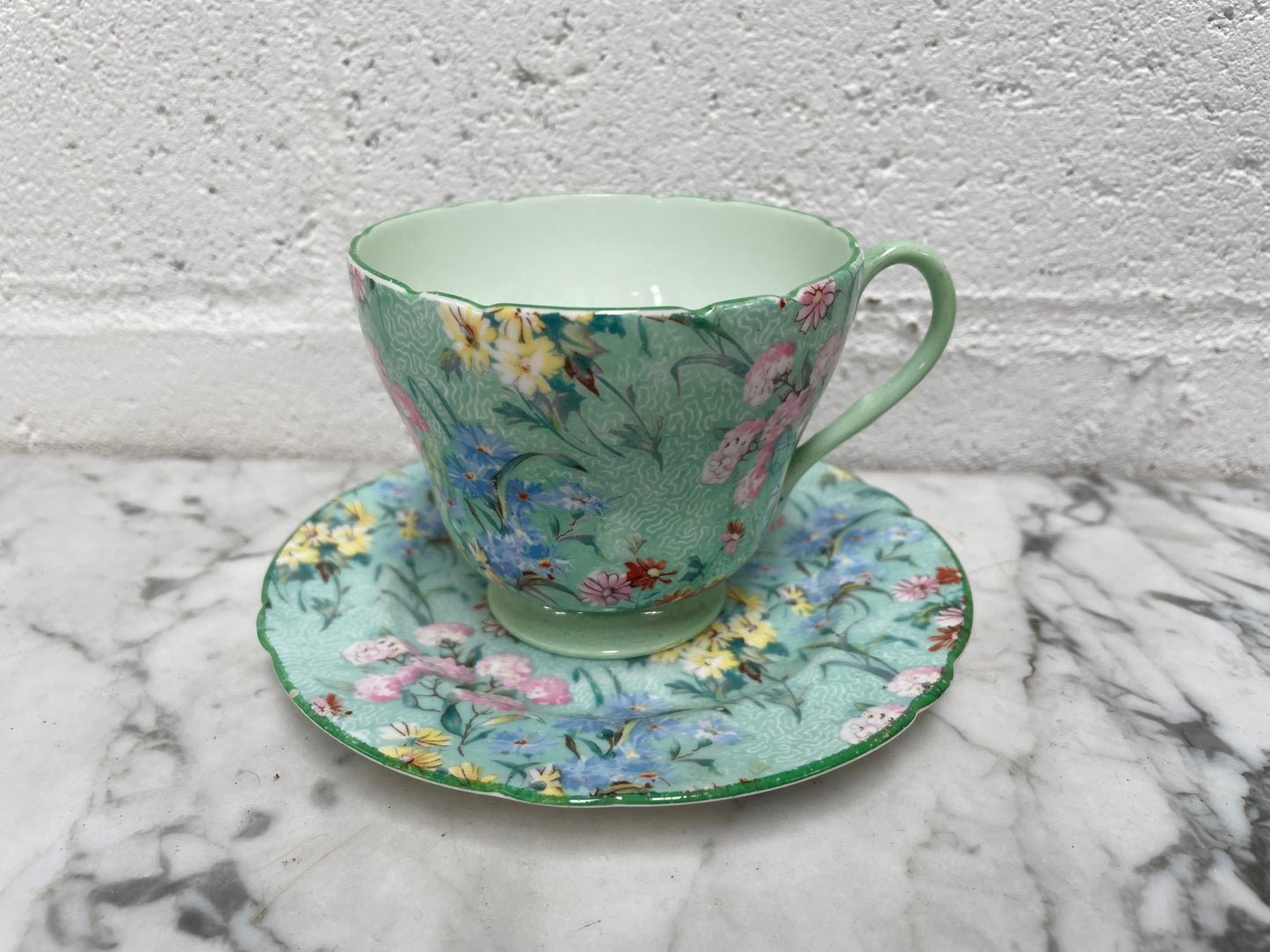 Shelley "Melody" Tea Cup & Small Plate