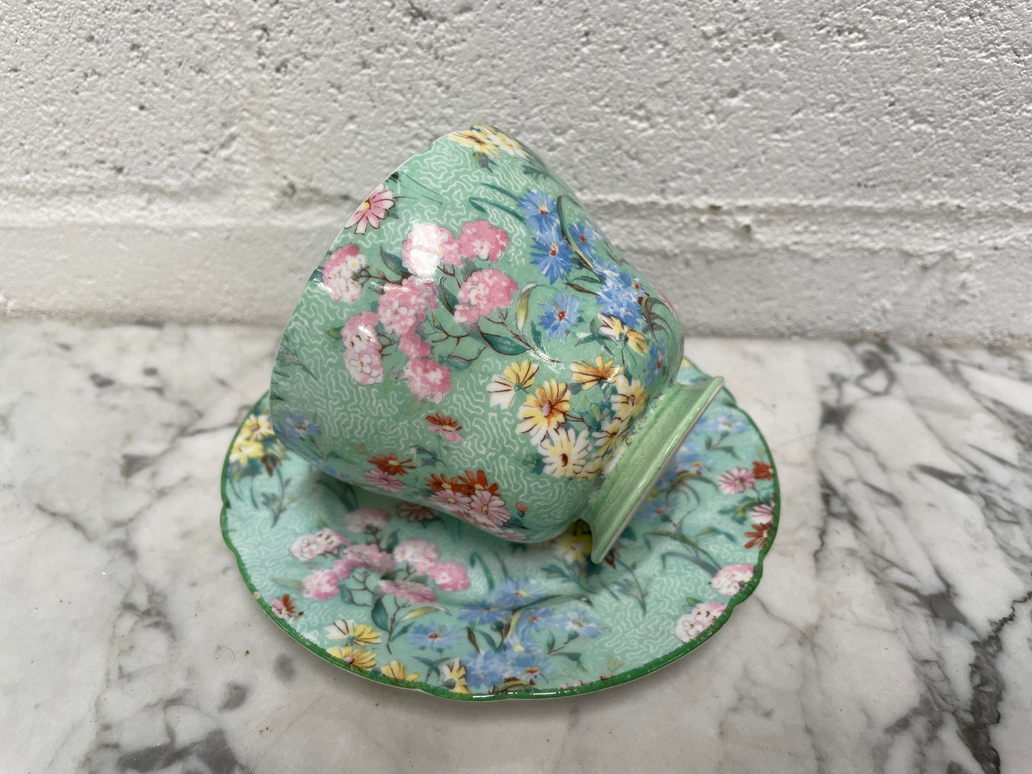 Shelley "Melody" Tea Cup & Small Plate