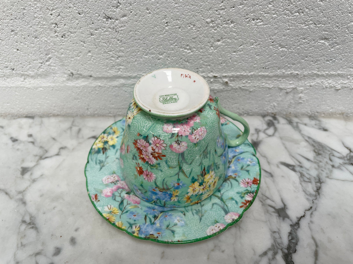 Shelley "Melody" Tea Cup & Small Plate