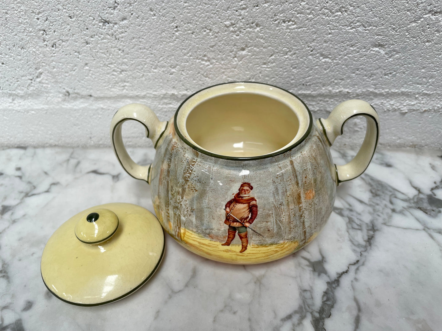 Royal Doulton "Falstaff" Sugar Bowl