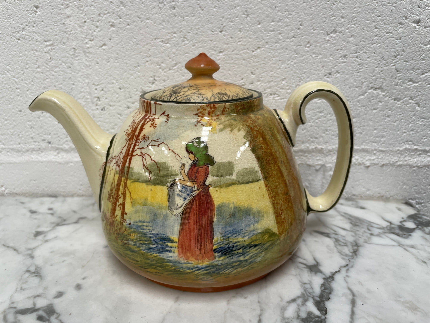 Royal Doulton Decorated Teapot