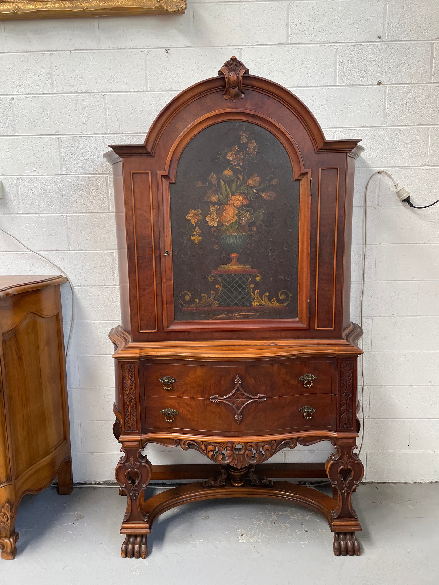 Mid-Century Mahogany Cabinet by Grand Rapids Furniture Co