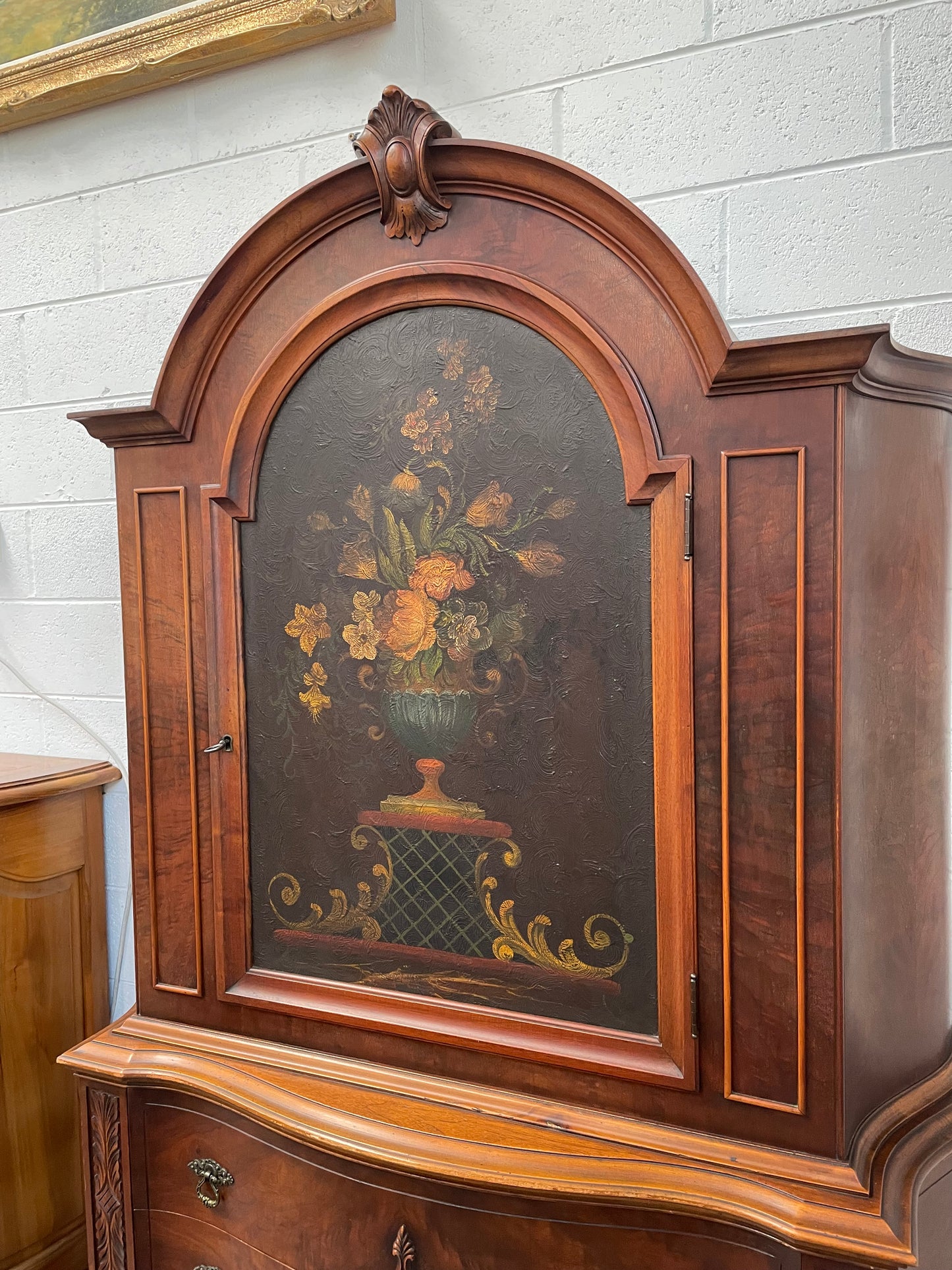 Mid-Century Mahogany Cabinet by Grand Rapids Furniture Co