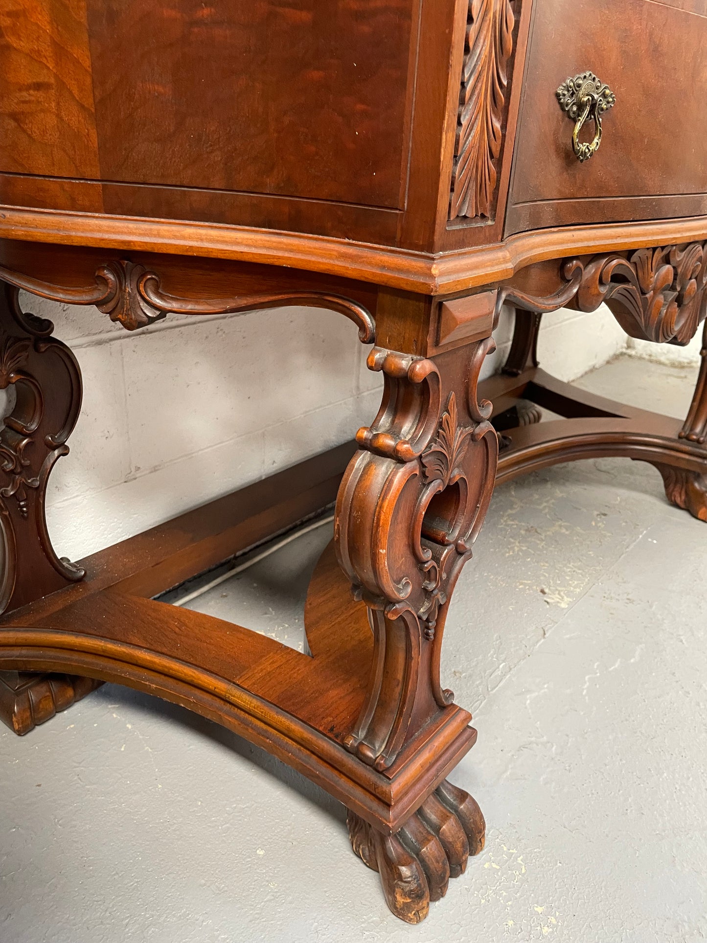 Mid-Century Mahogany Cabinet by Grand Rapids Furniture Co