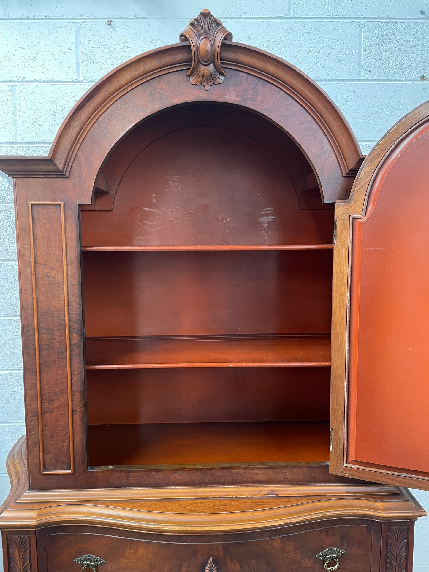 Mid-Century Mahogany Cabinet by Grand Rapids Furniture Co