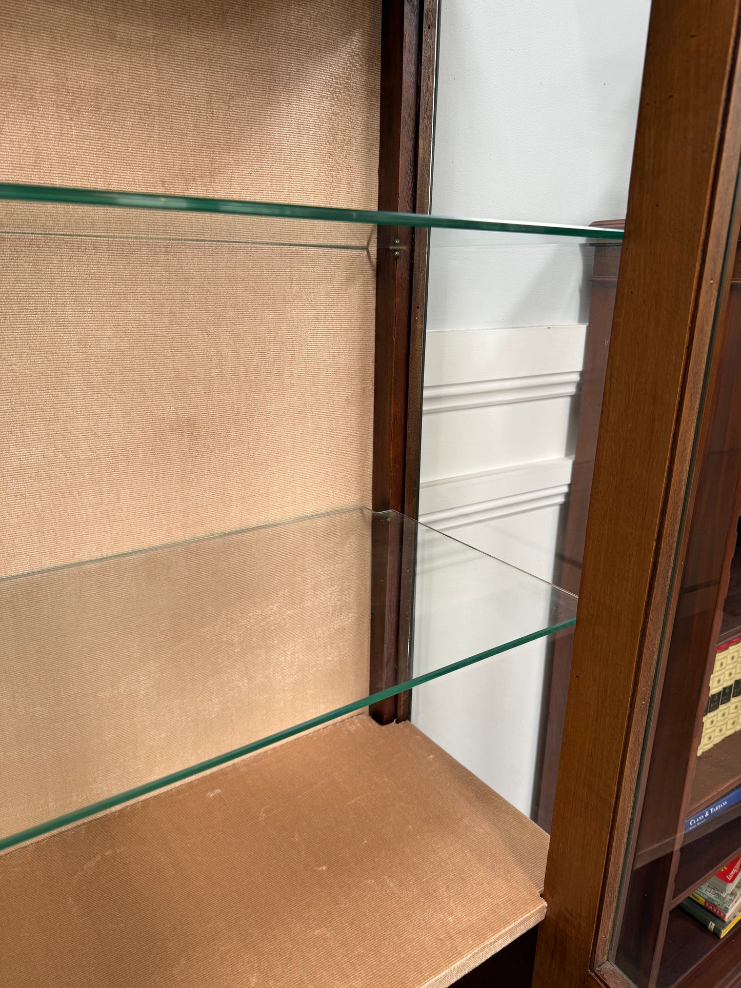Very Attractive French Louis XVI Style Parquetry Inlay Vitrine