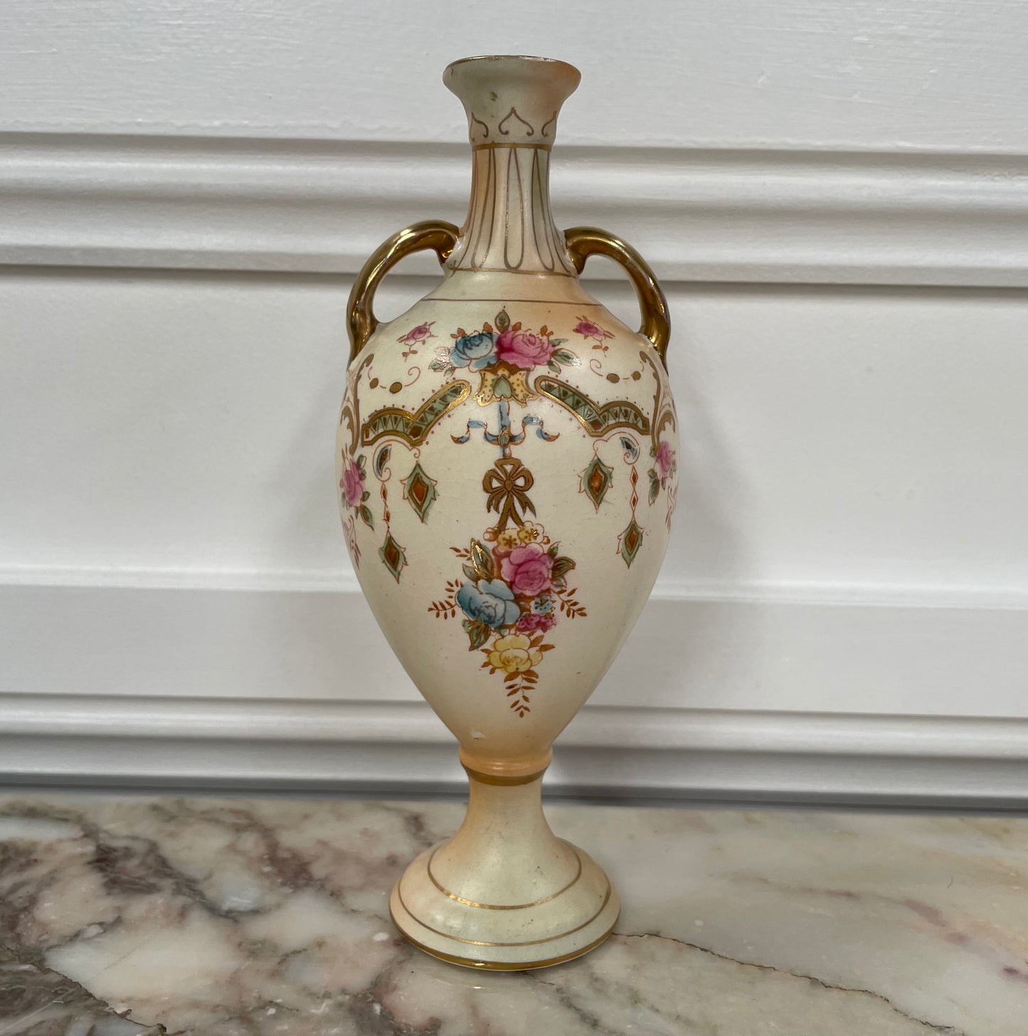 Crown Devon Double Handled Vase