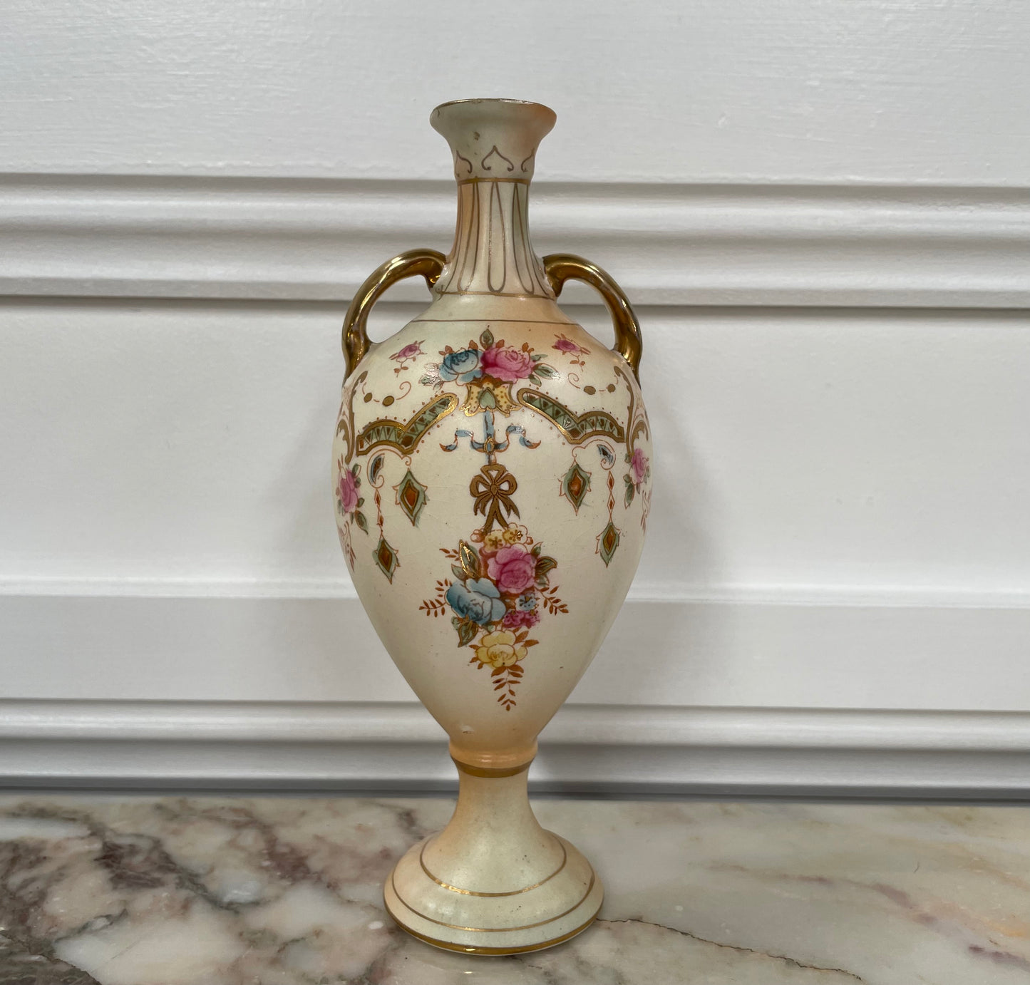 Crown Devon Double Handled Vase