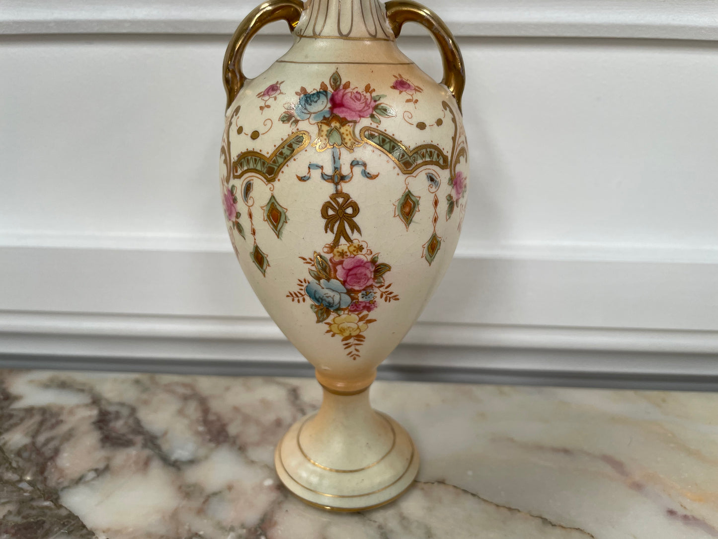 Crown Devon Double Handled Vase