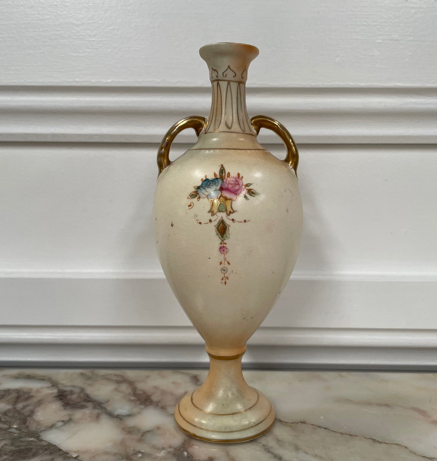 Crown Devon Double Handled Vase