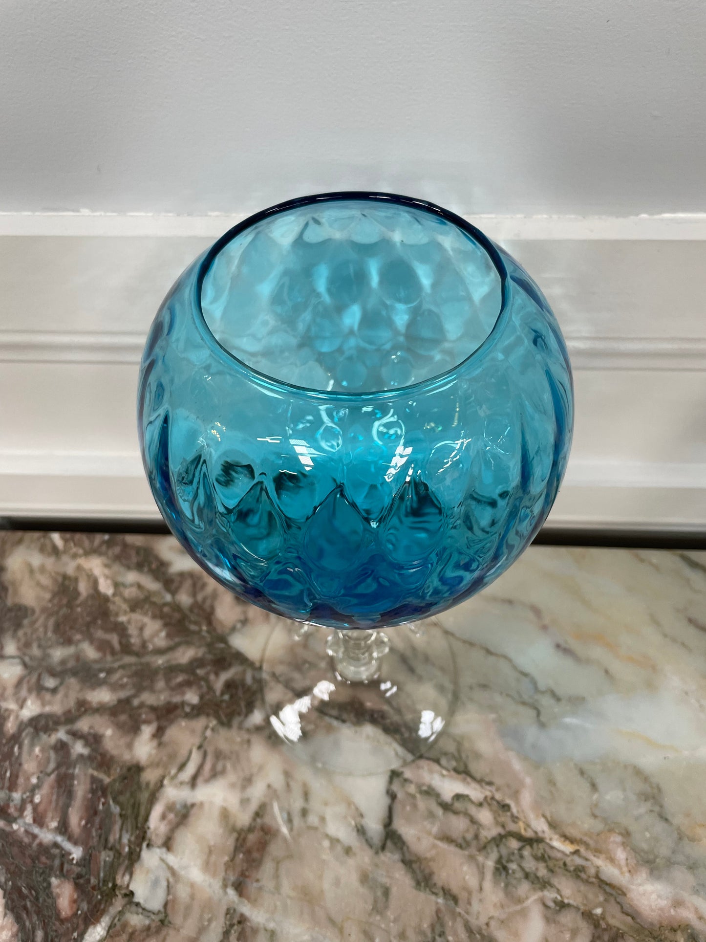 Vintage Italian Empoli Glass Vase