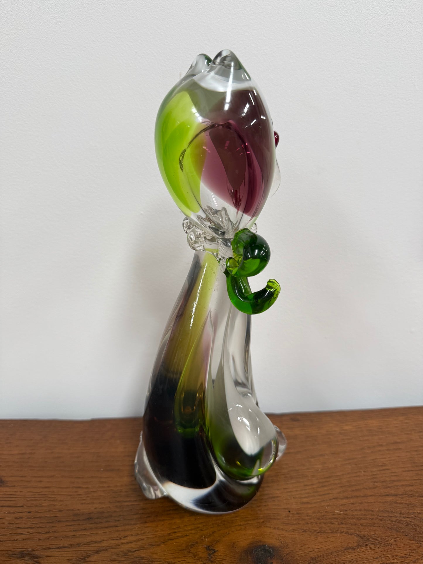 Vintage Murano Style Seguso Dog Figure