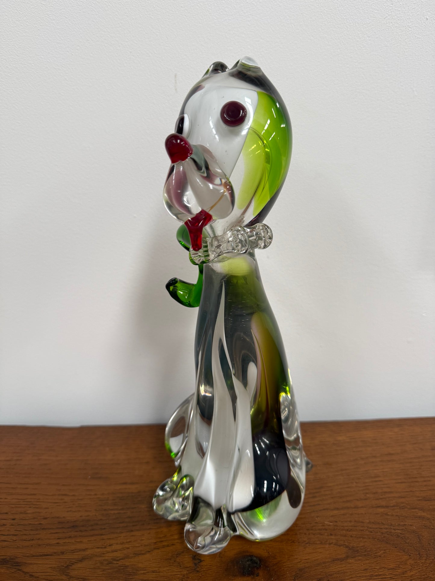 Vintage Murano Style Seguso Dog Figure
