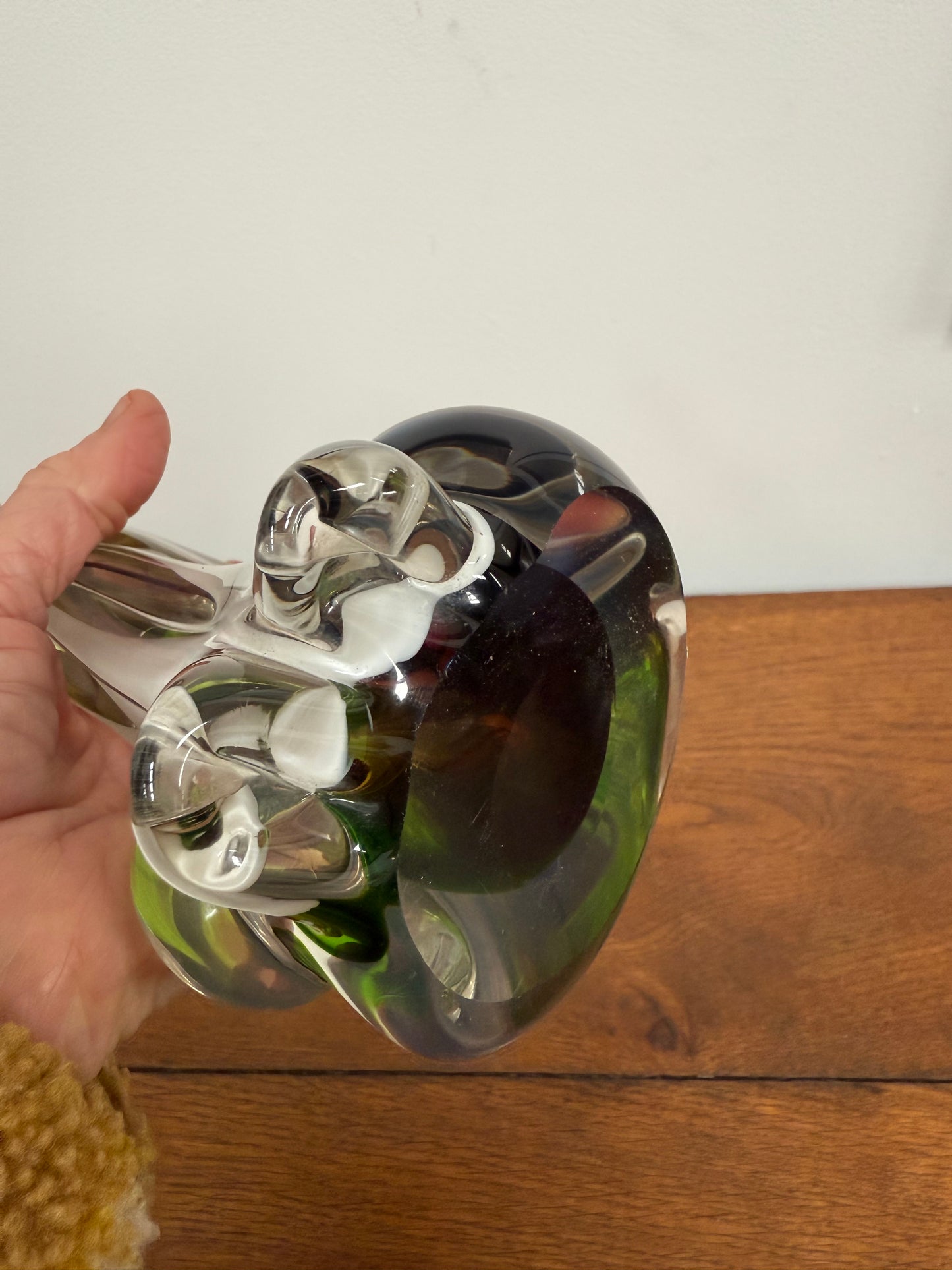 Vintage Murano Style Seguso Dog Figure