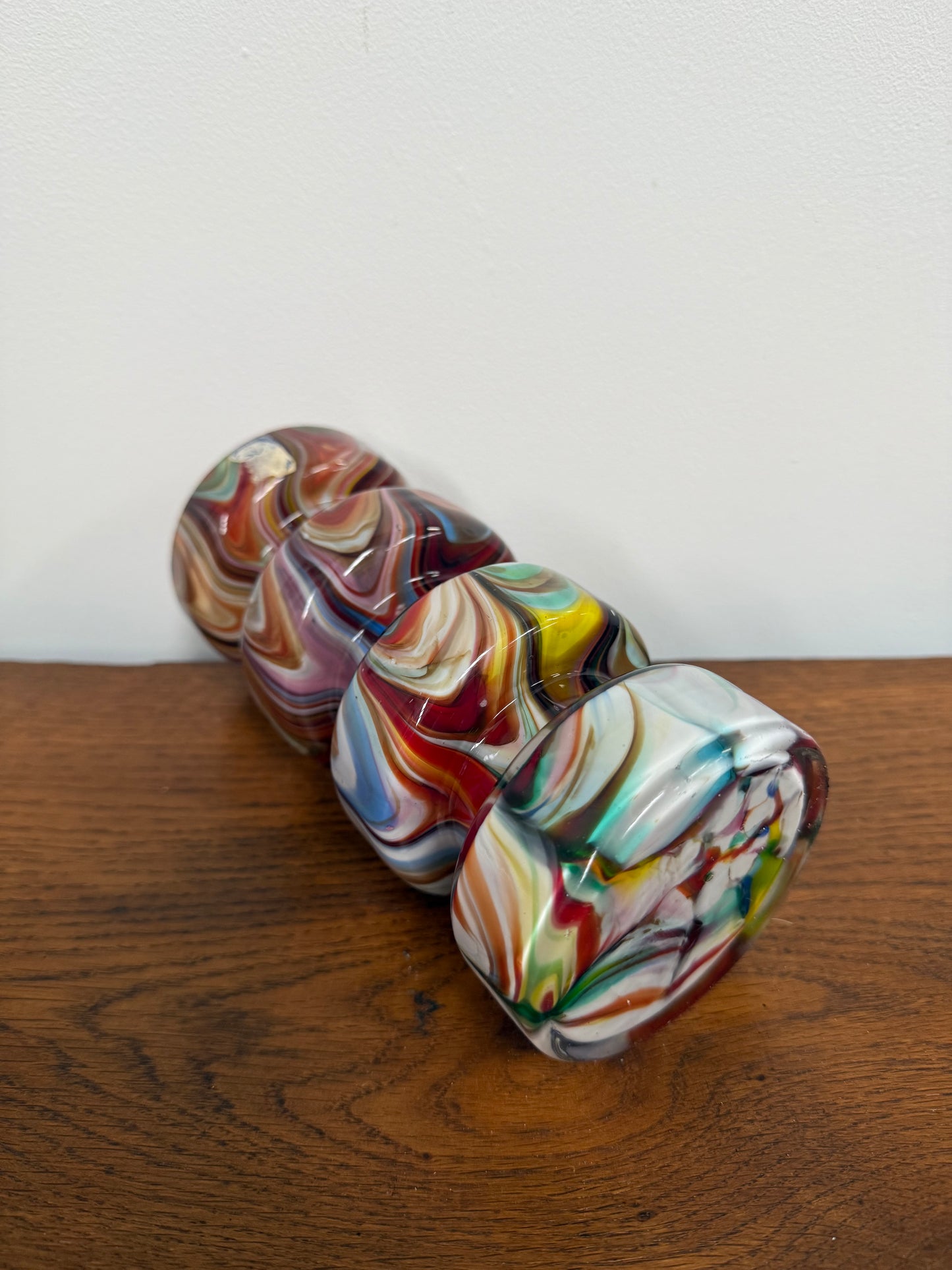 Superb Rare Shaped Murano Glass Vase