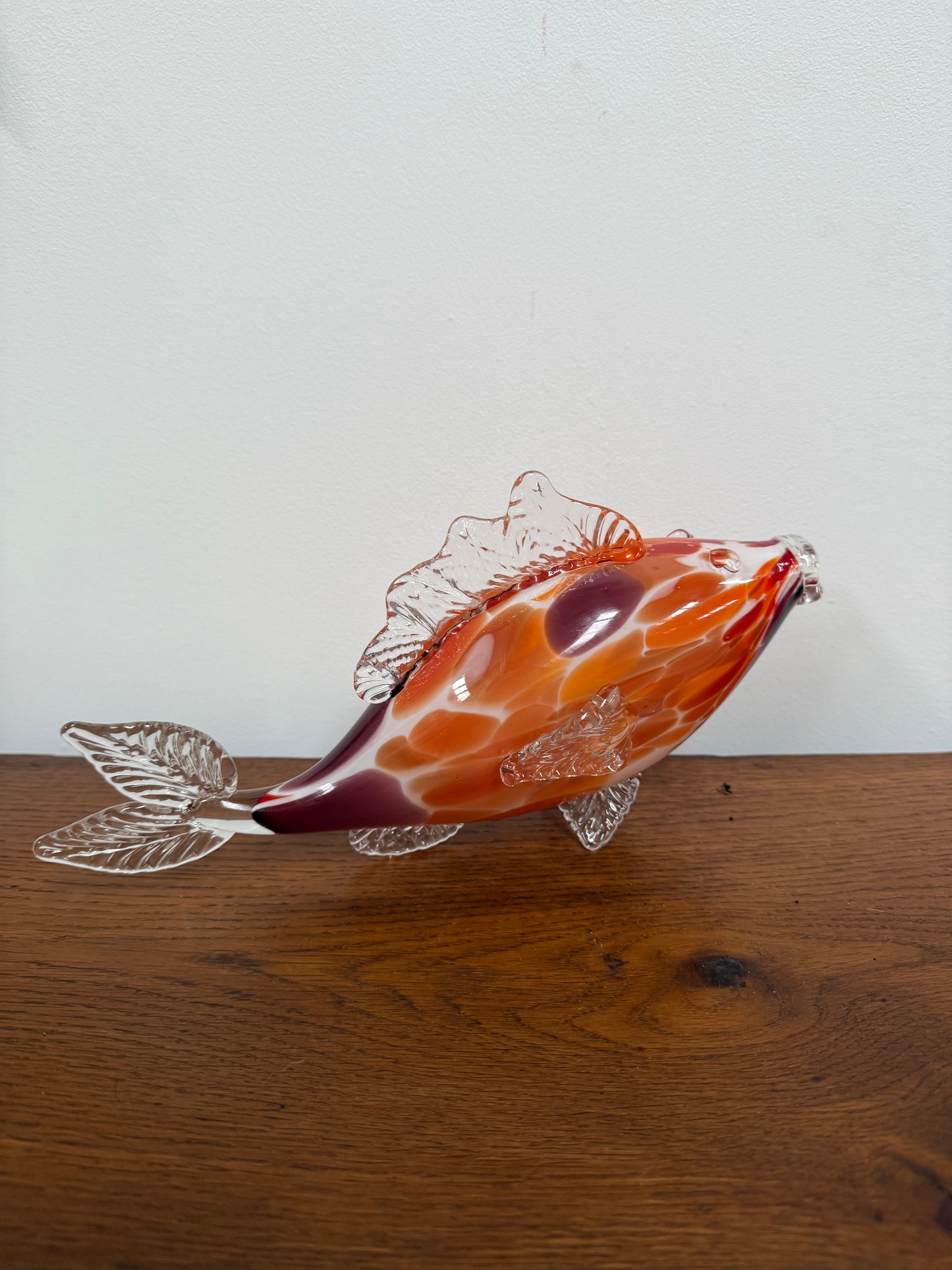 Vintage Murano Glass Multi Coloured Fish