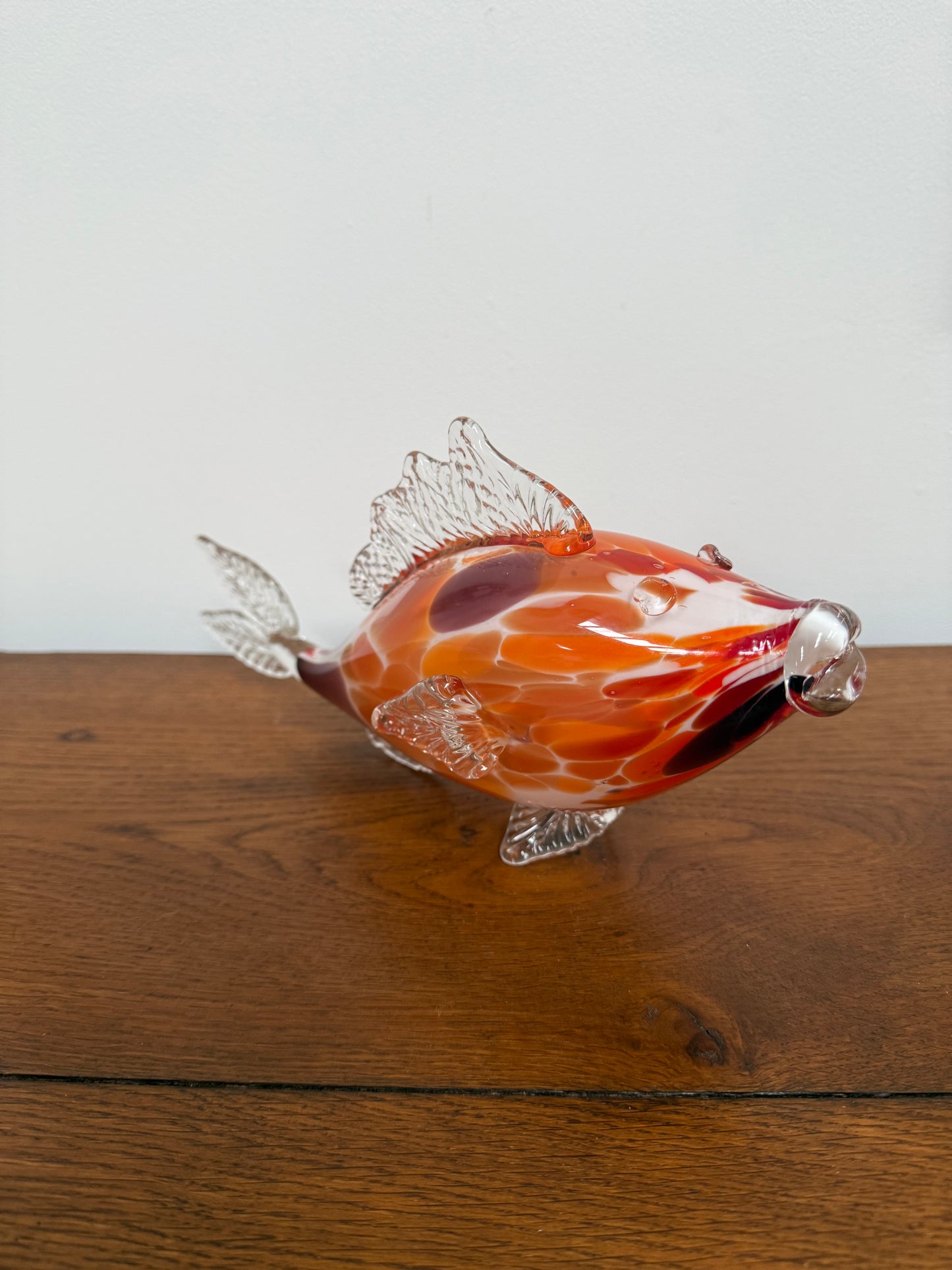 Vintage Murano Glass Multi Coloured Fish