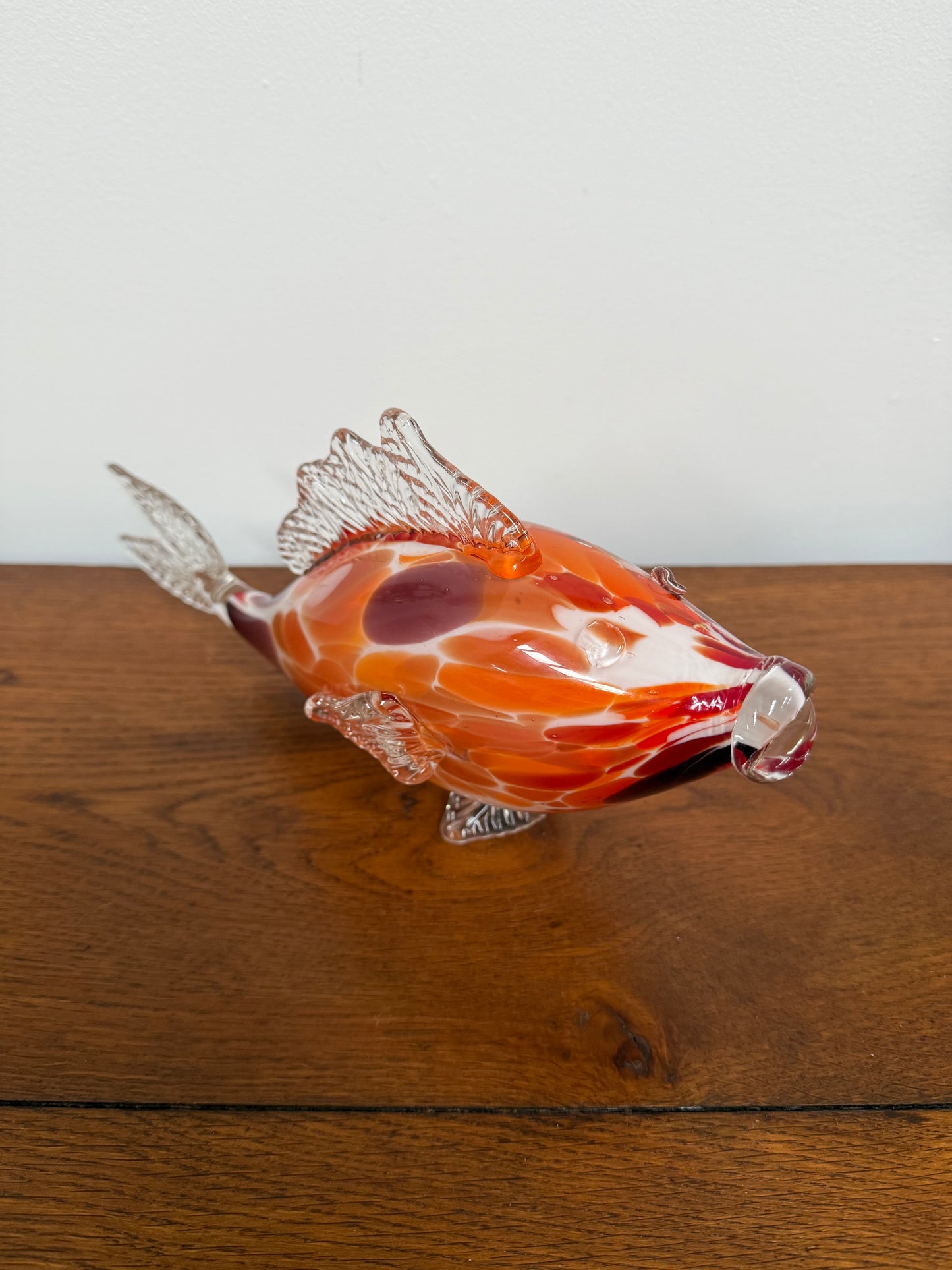 Vintage Murano Glass Multi Coloured Fish