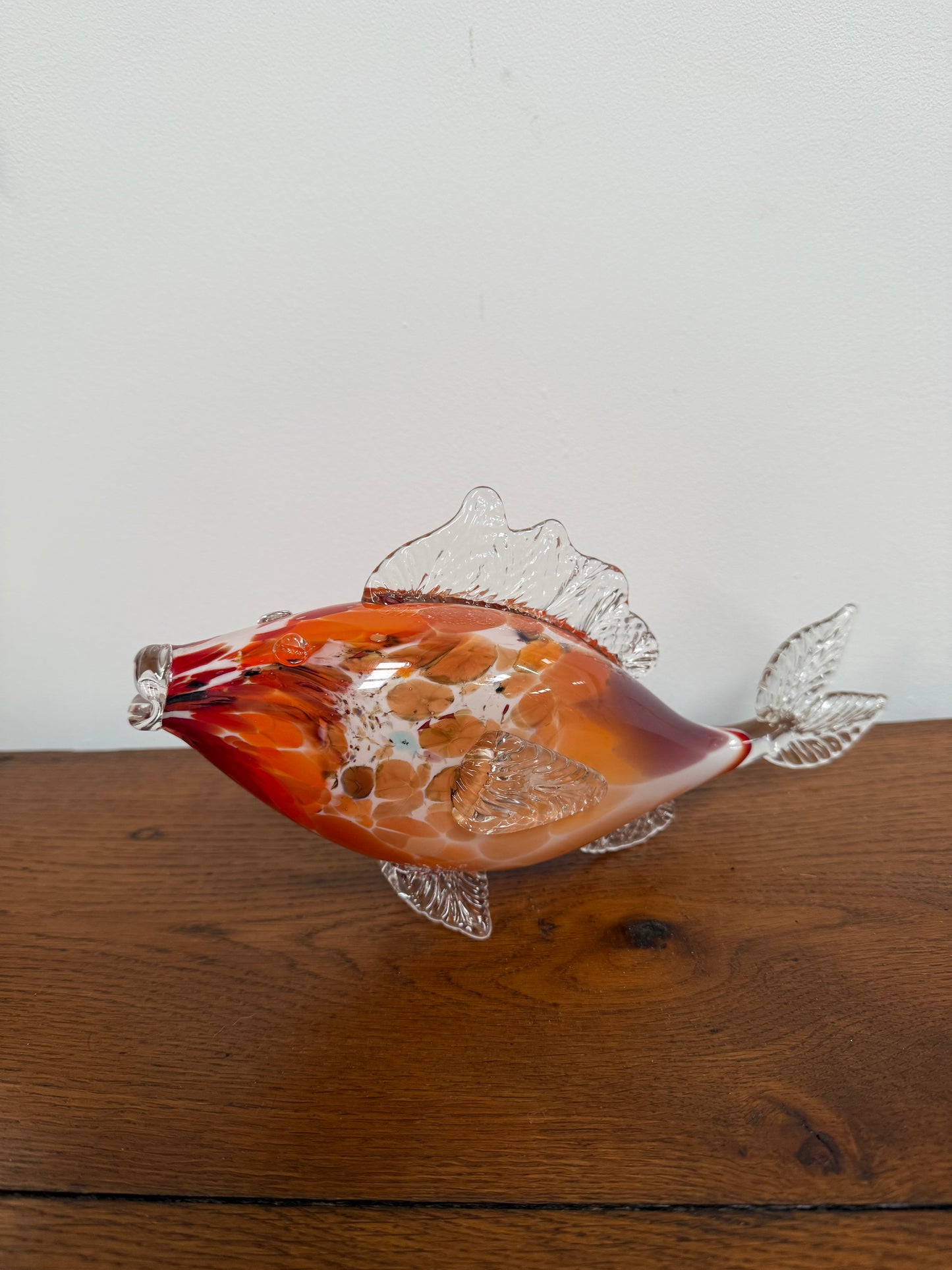 Vintage Murano Glass Multi Coloured Fish