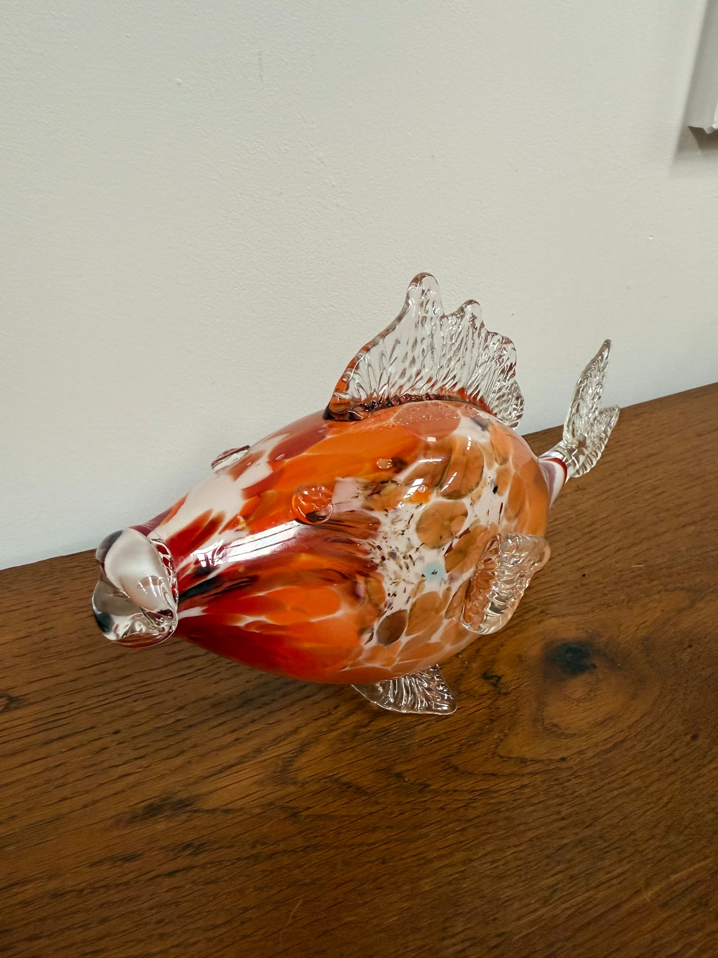 Vintage Murano Glass Multi Coloured Fish