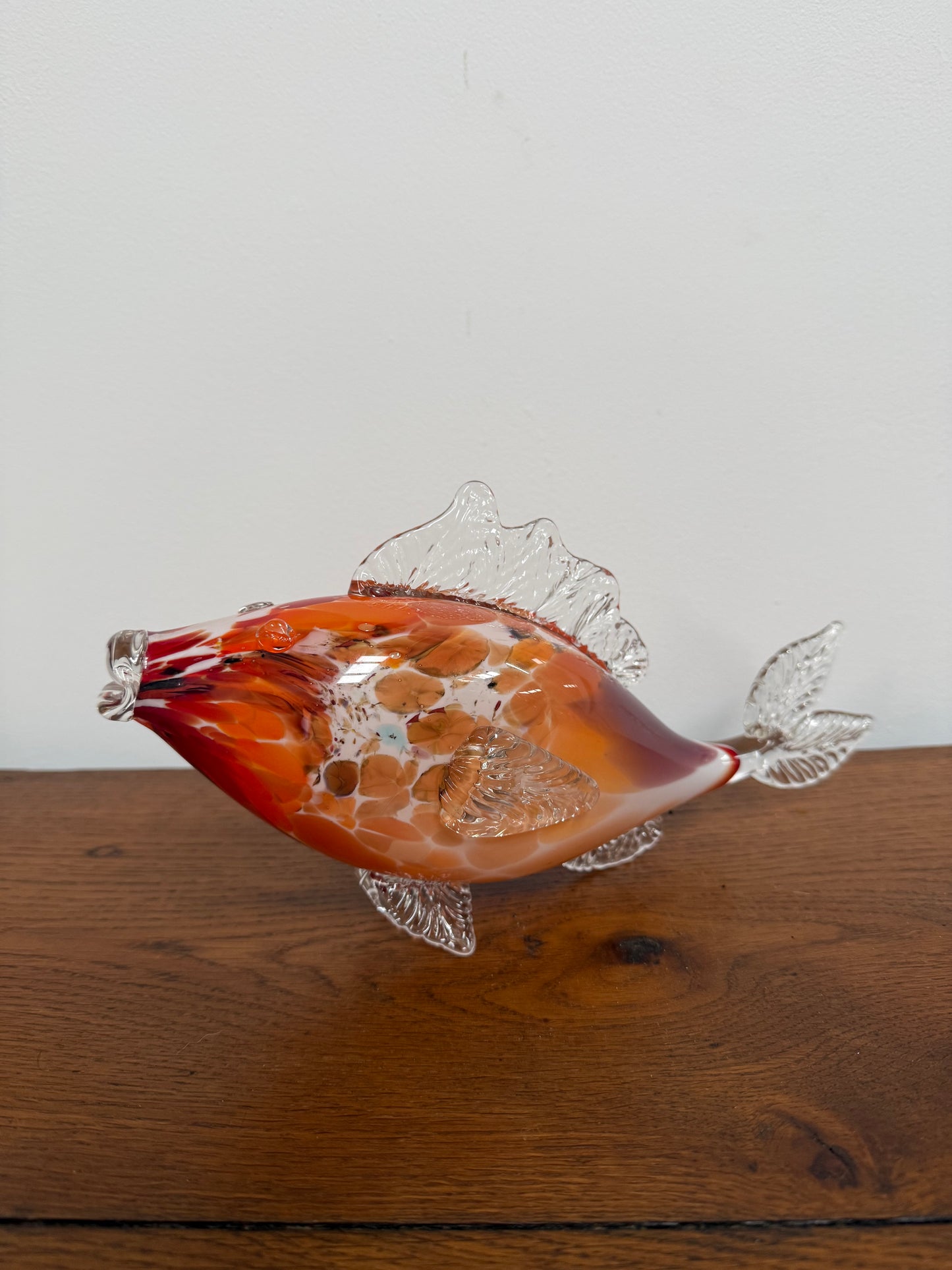 Vintage Murano Glass Multi Coloured Fish