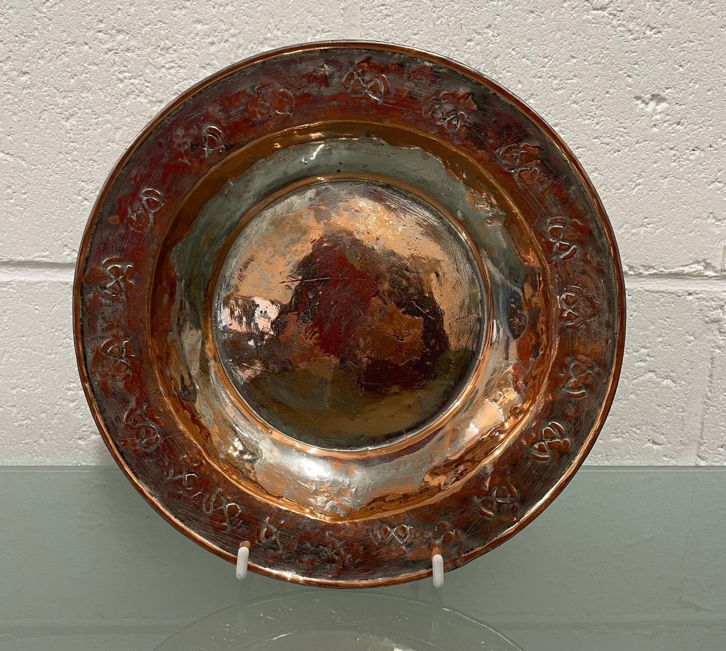 Antique Persian Copper Dish