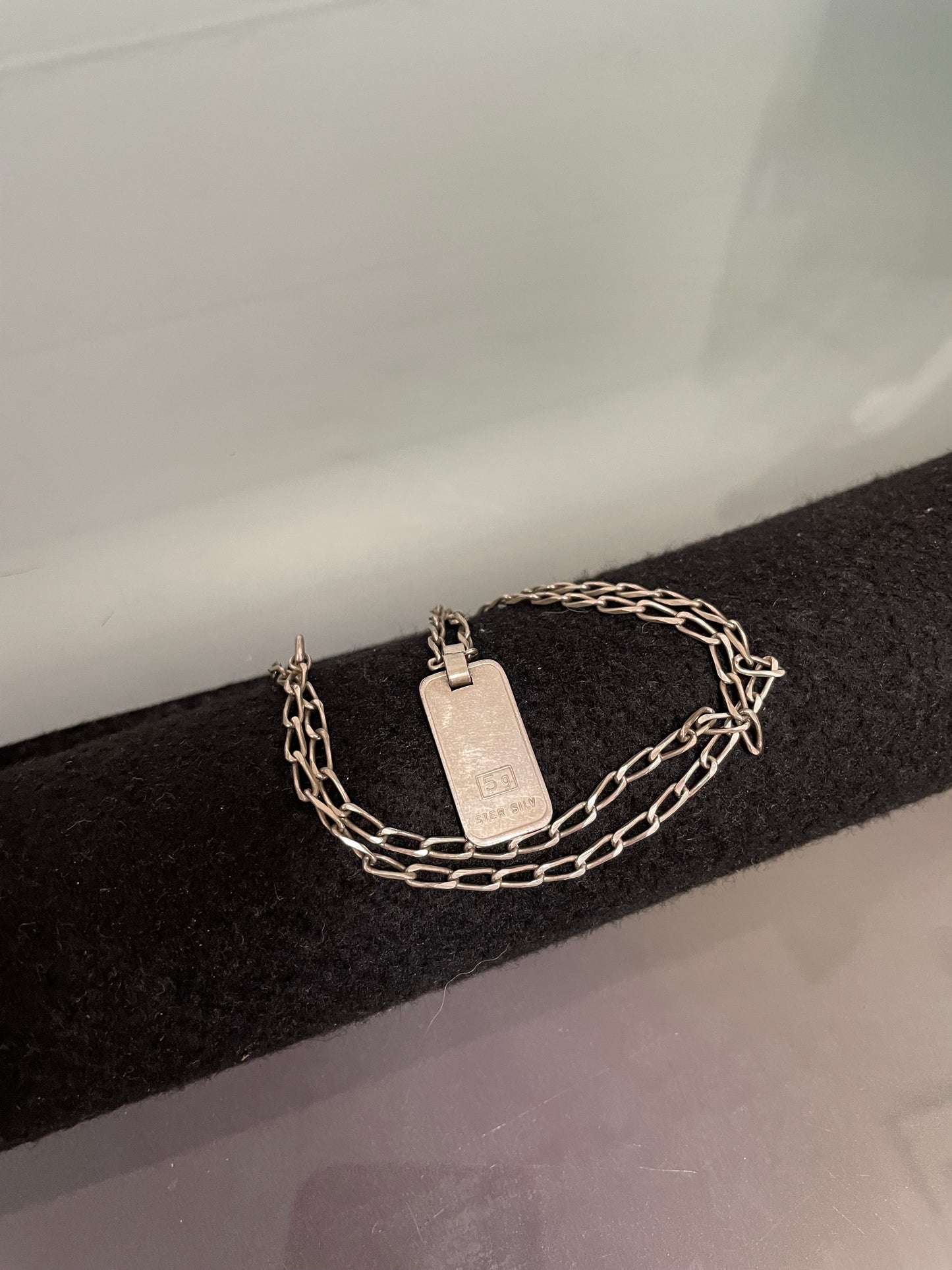 Vintage Zodiac 'Cancer' Sterling Silver Pendant/Chain