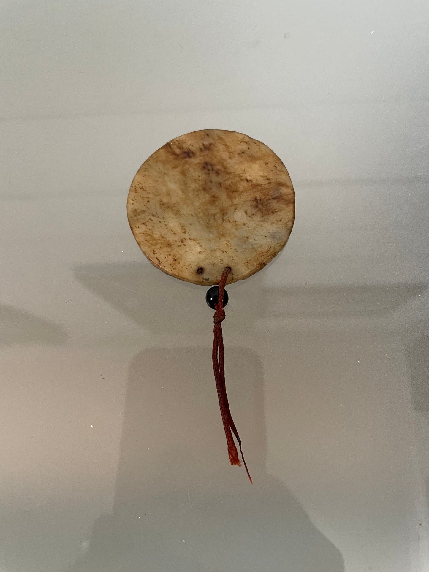 Carved Jade Dragon & Phoenix Prosperity Pendant