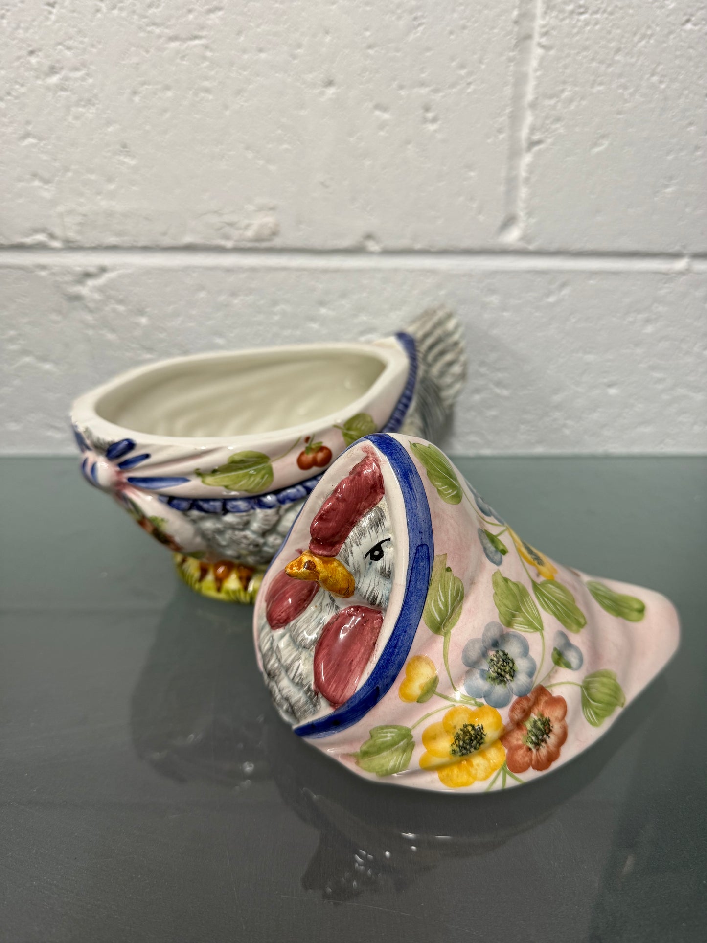 Vintage Italian Hen Tureen
