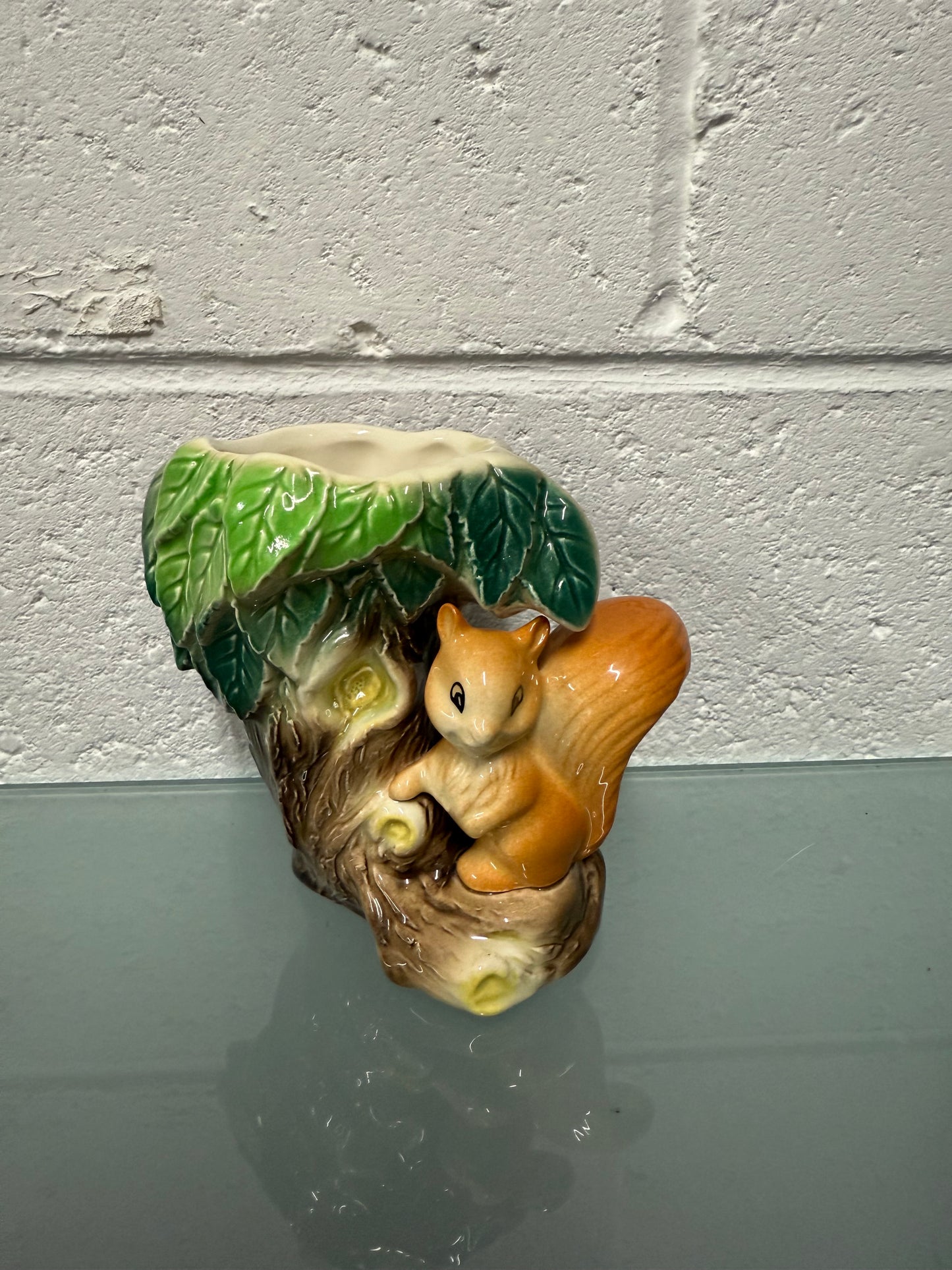 Vintage Squirrel Vase