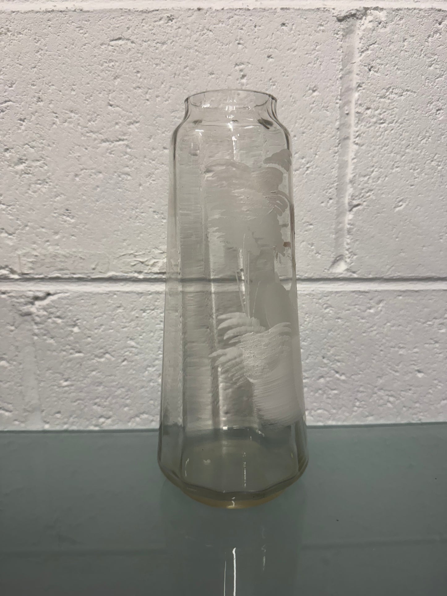Antique Mary Gregory Glass Vase