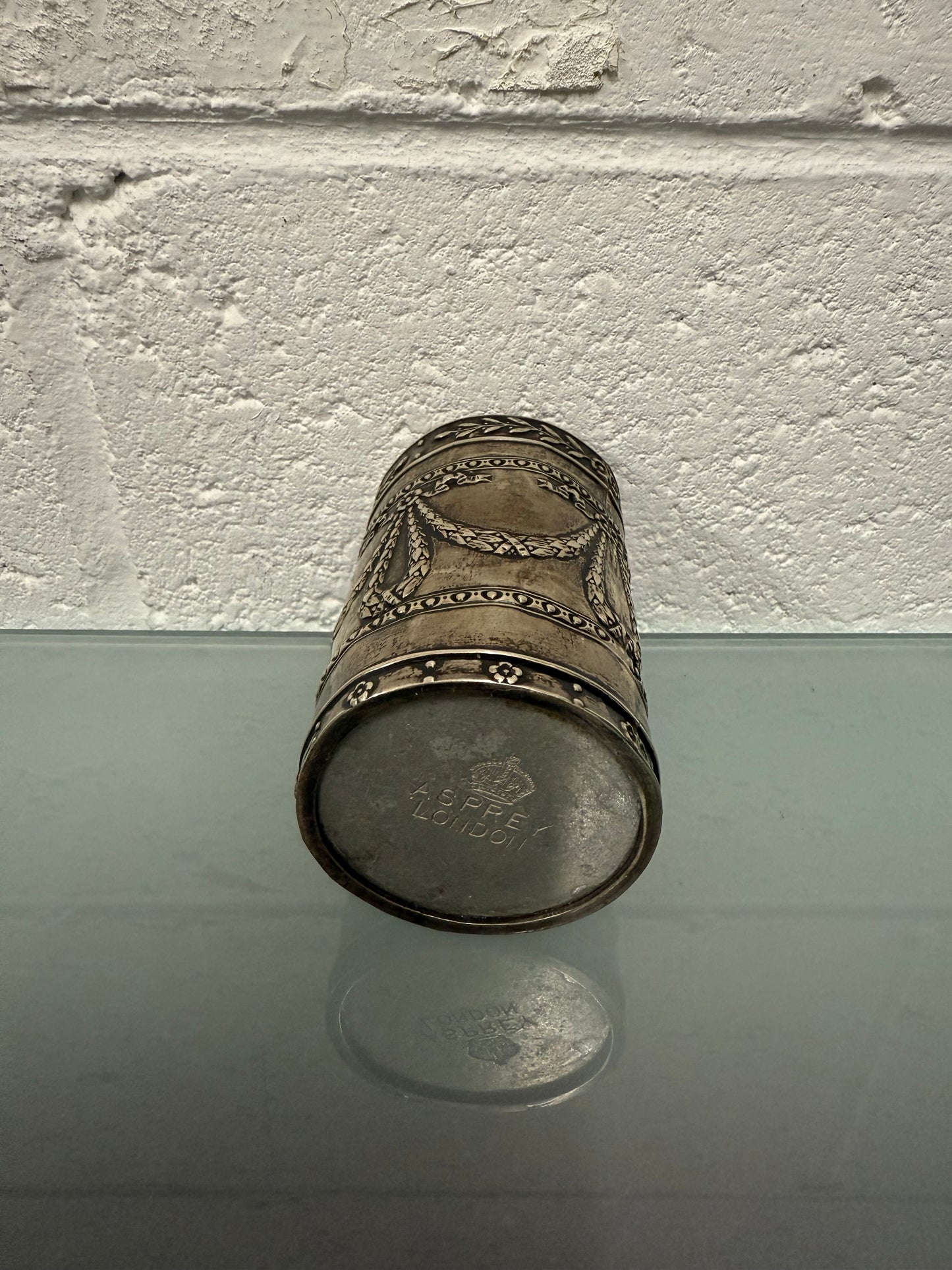 Sterling Silver Pen/Pencil Holder C1913 For Asprey London