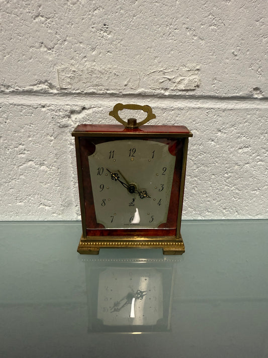 Art Deco French "Jaz" Alarm Travel Clock