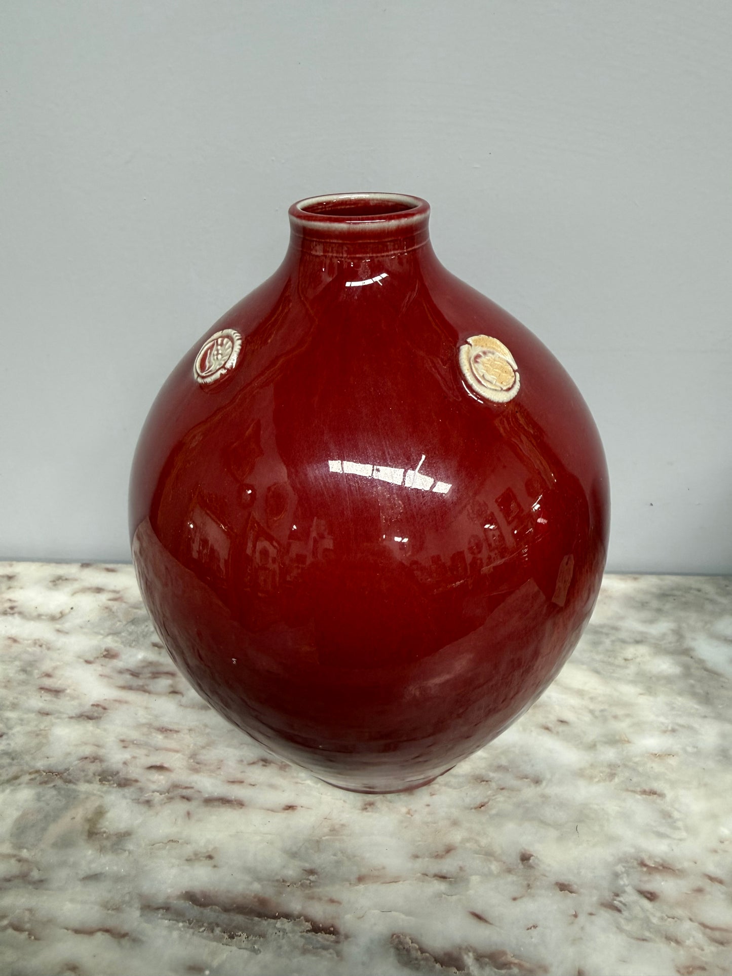Australian Pottery Vase by Tony Barnes