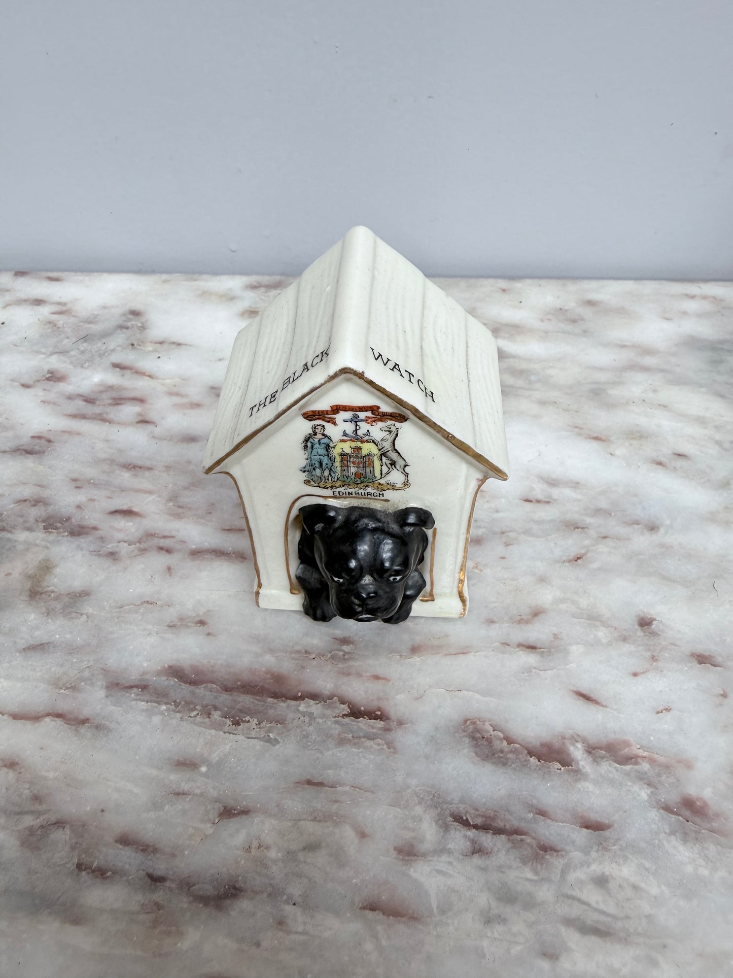 Vintage Shelley China Crested Ware "The Black Watch"