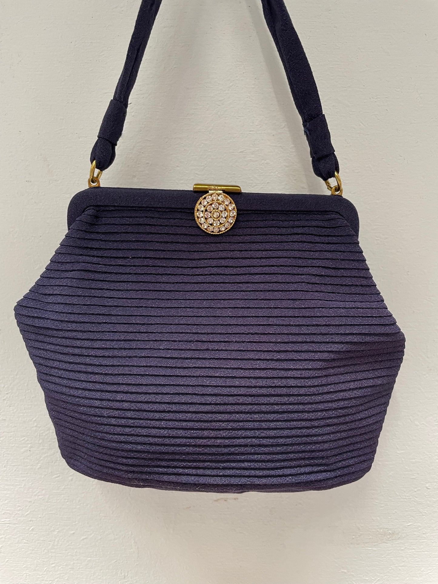 Vintage Blue Evening Bag