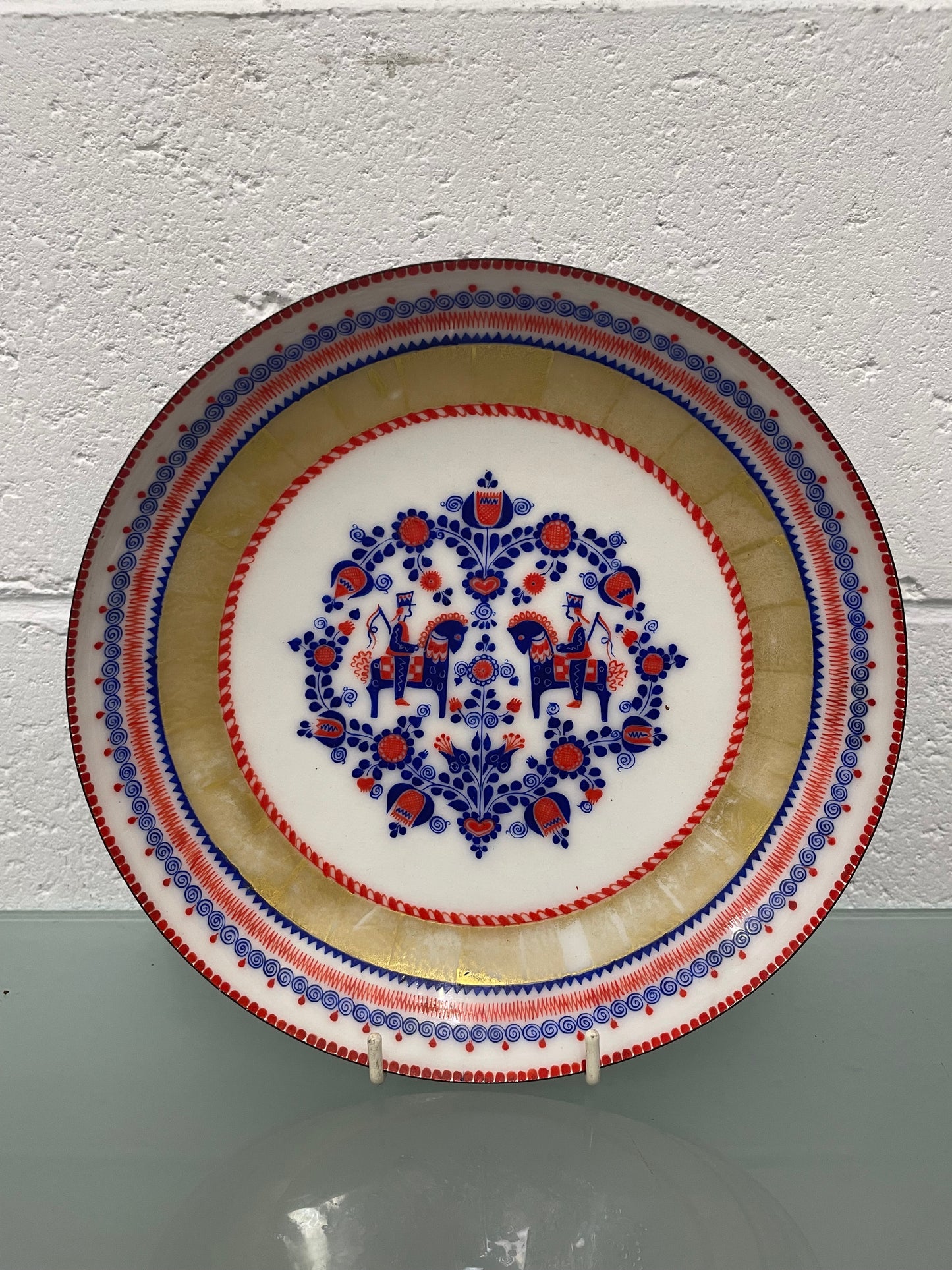 Austrian Steinbock Enamel Bowl