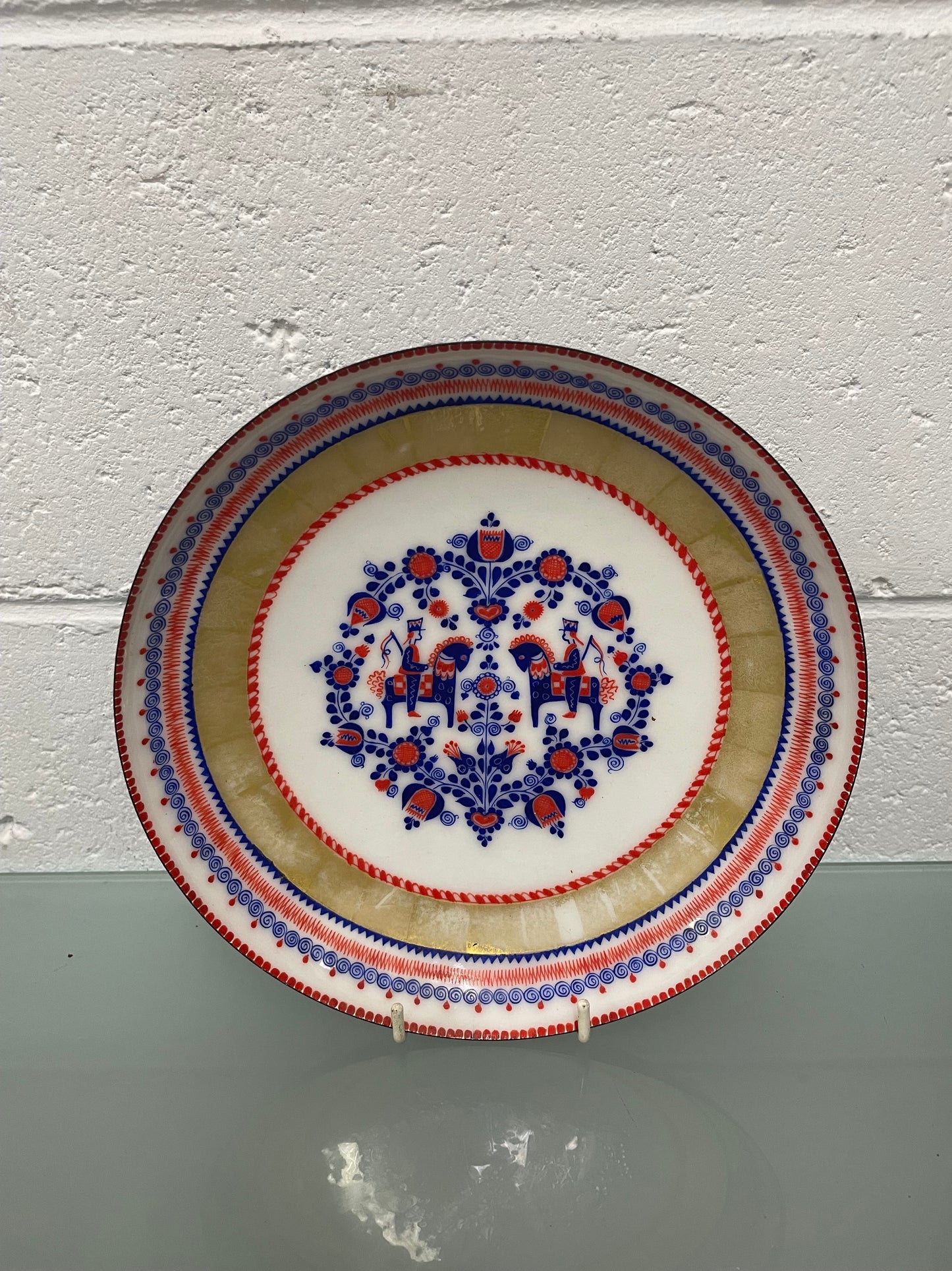Austrian Steinbock Enamel Bowl
