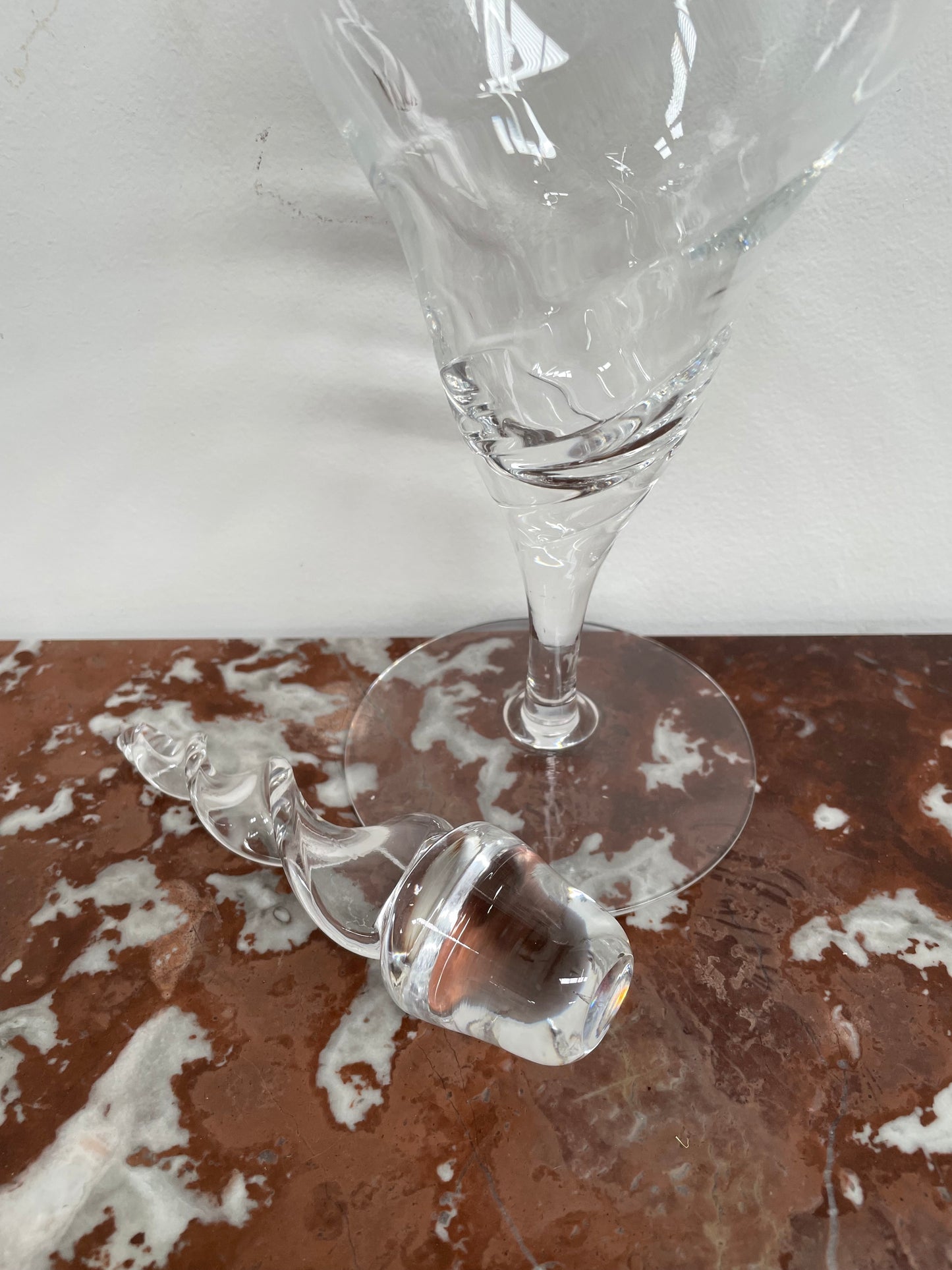 Vintage "Xanadu" Arje Griegst Glass Decanter from Holmegaard