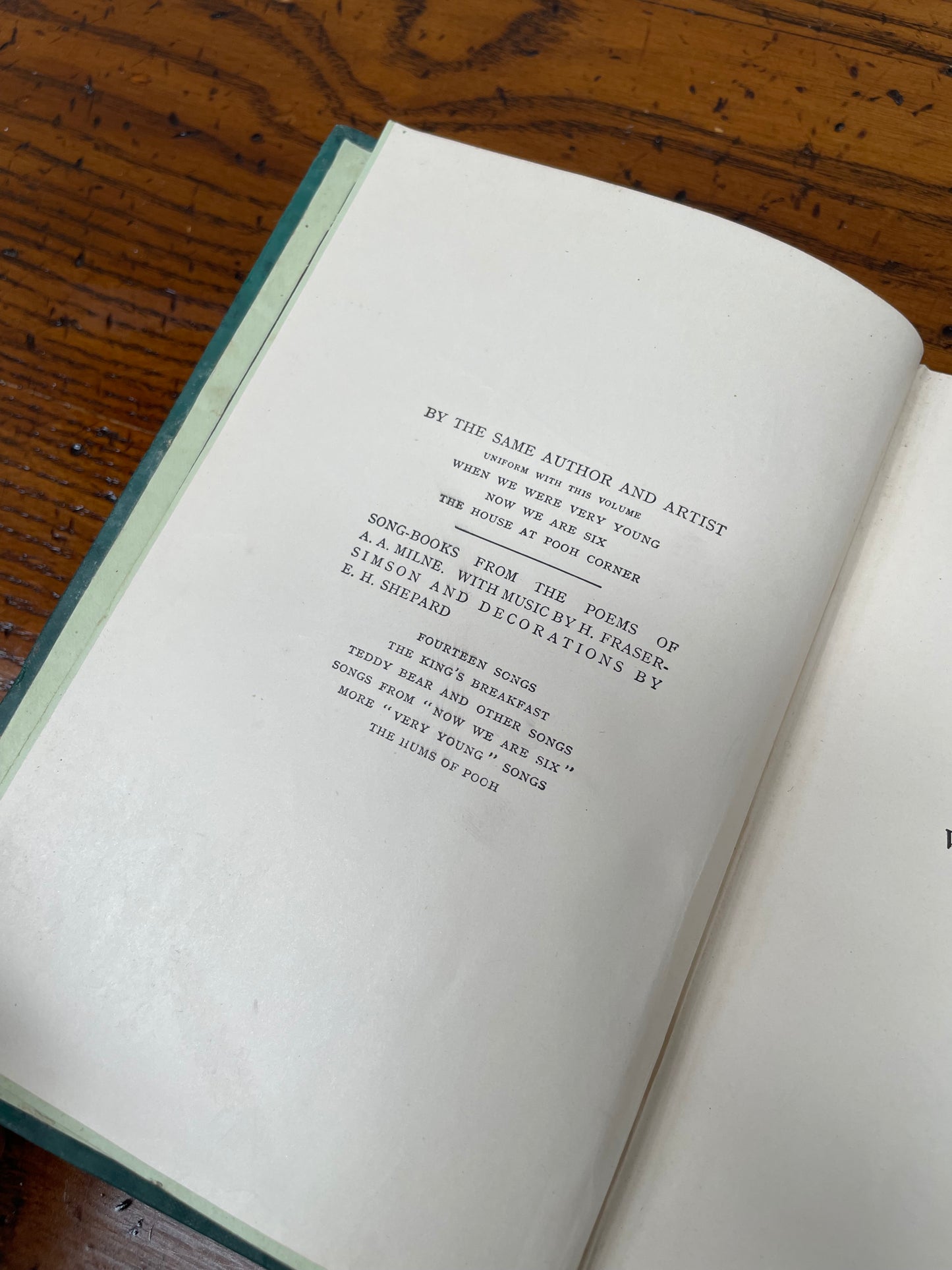 "Winnie The Pooh" By A.A. Milne