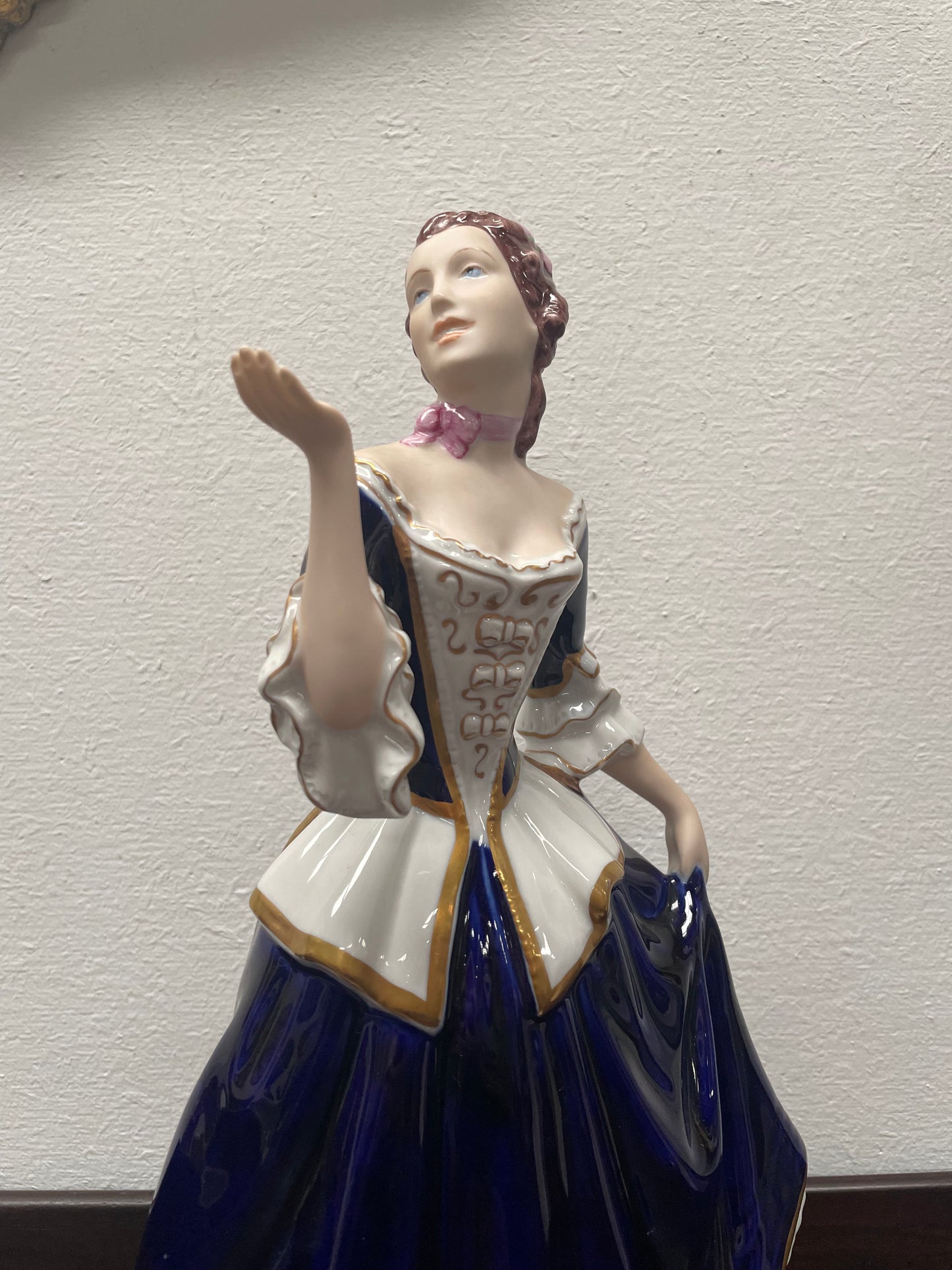 Charming Vintage Royal Dux Dancing Woman Figurine