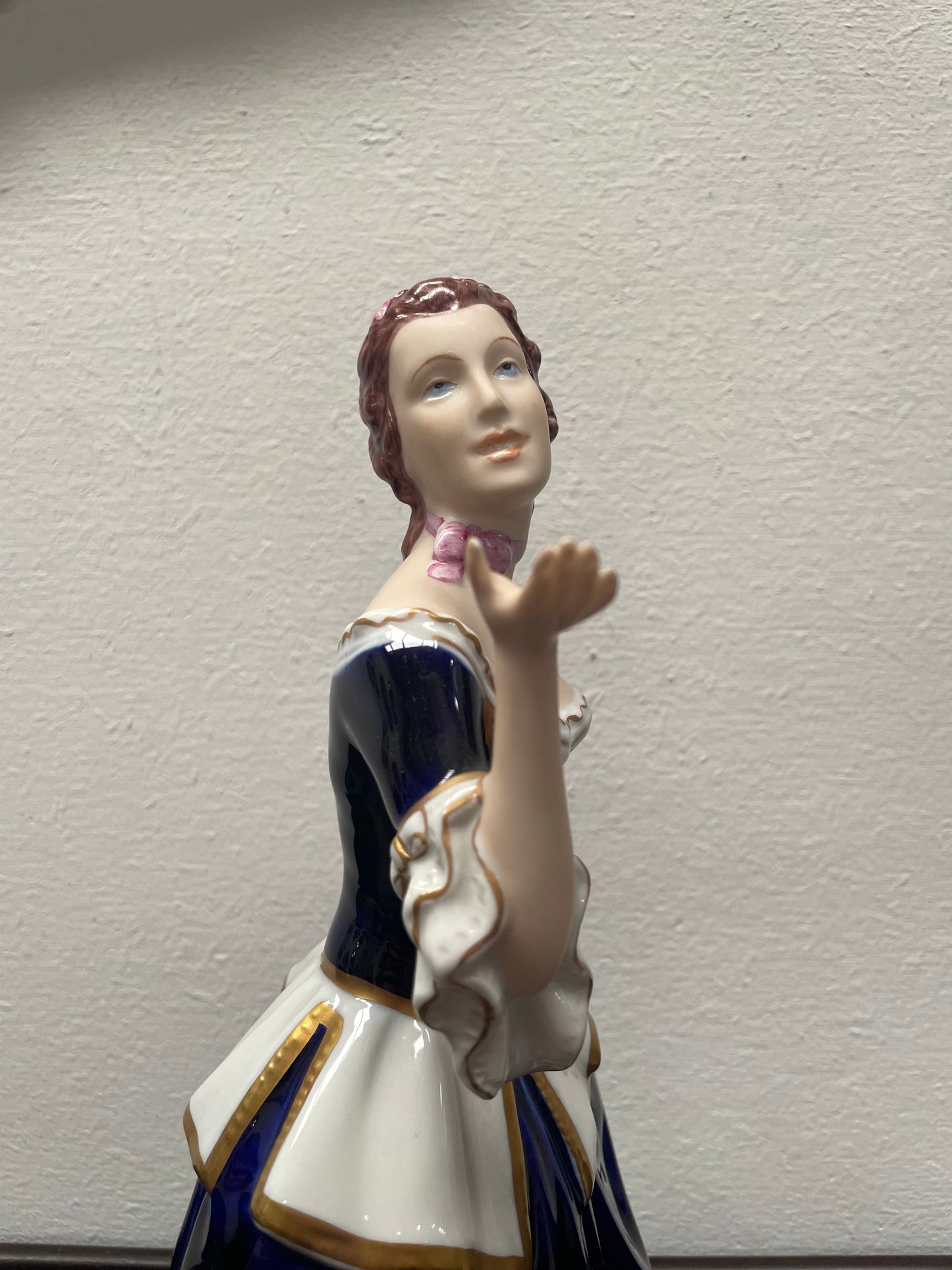 Charming Vintage Royal Dux Dancing Woman Figurine
