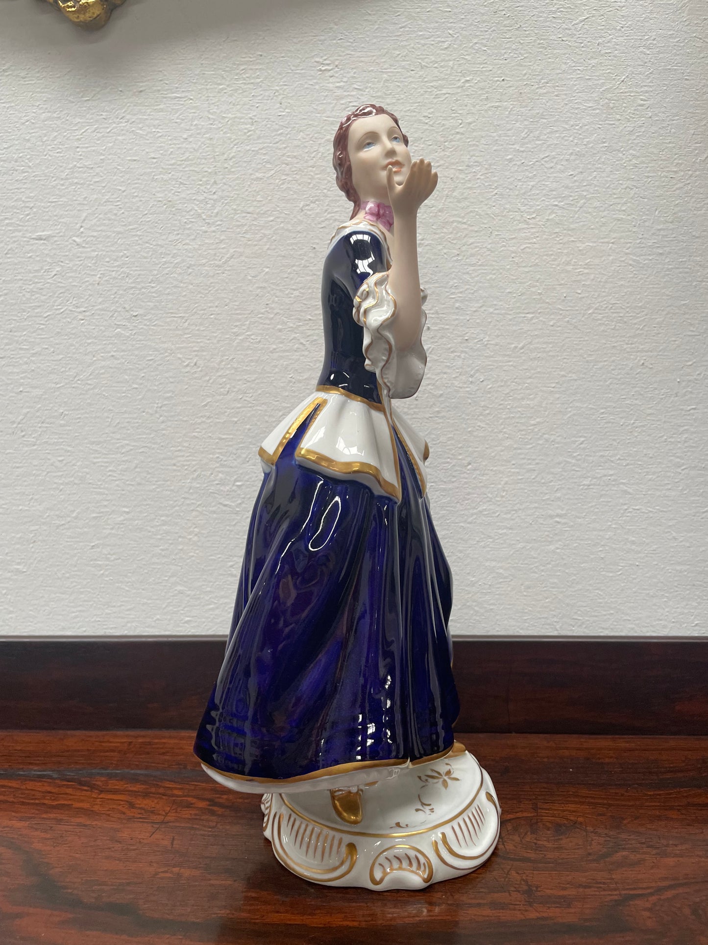 Charming Vintage Royal Dux Dancing Woman Figurine