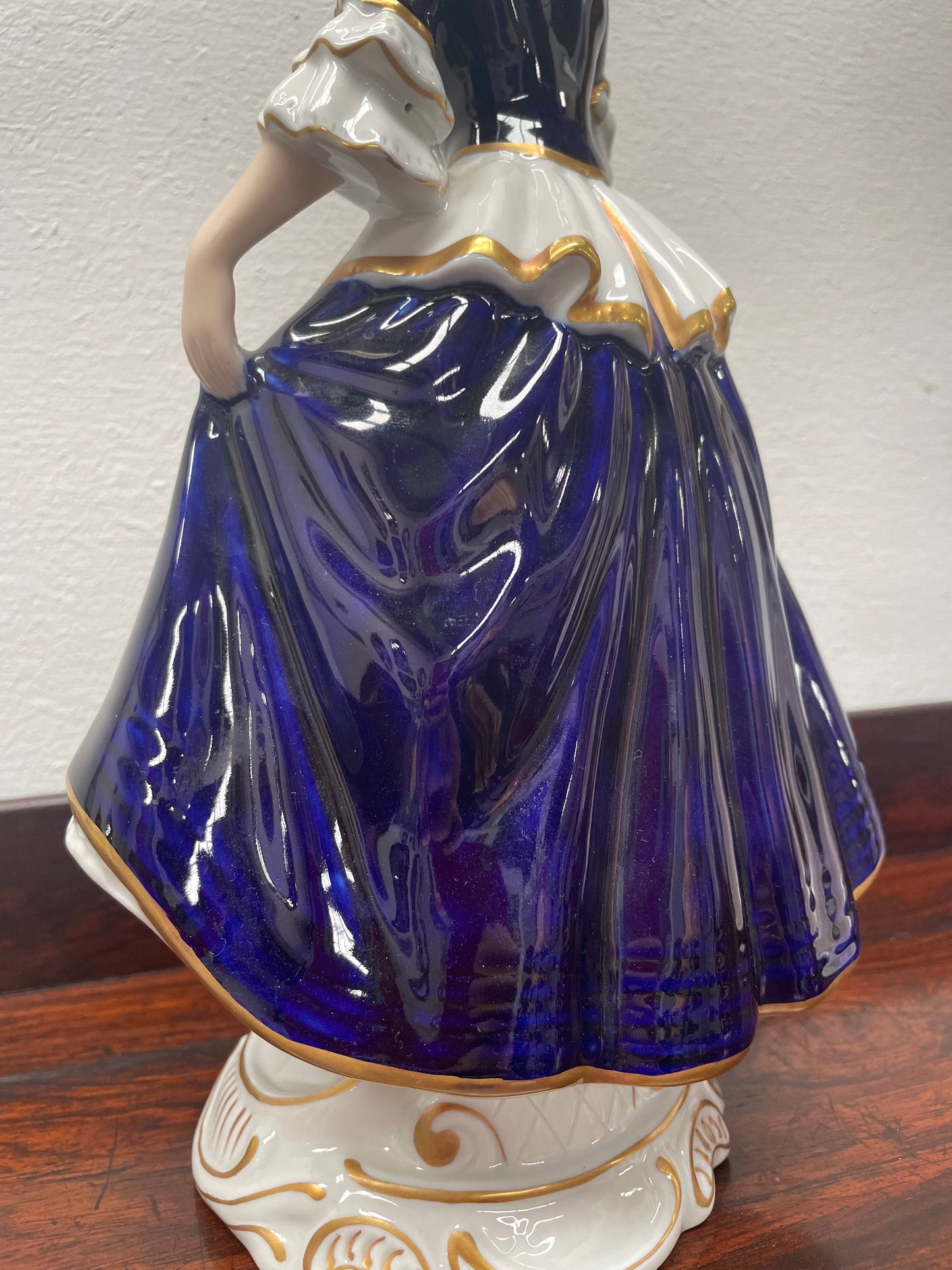 Charming Vintage Royal Dux Dancing Woman Figurine