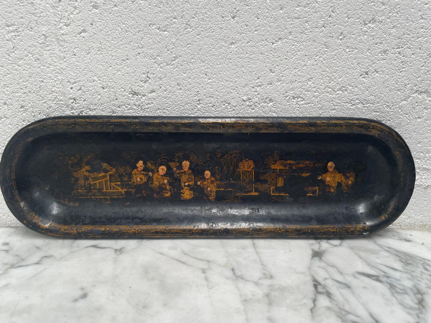 Antique Chinese Pen Tray