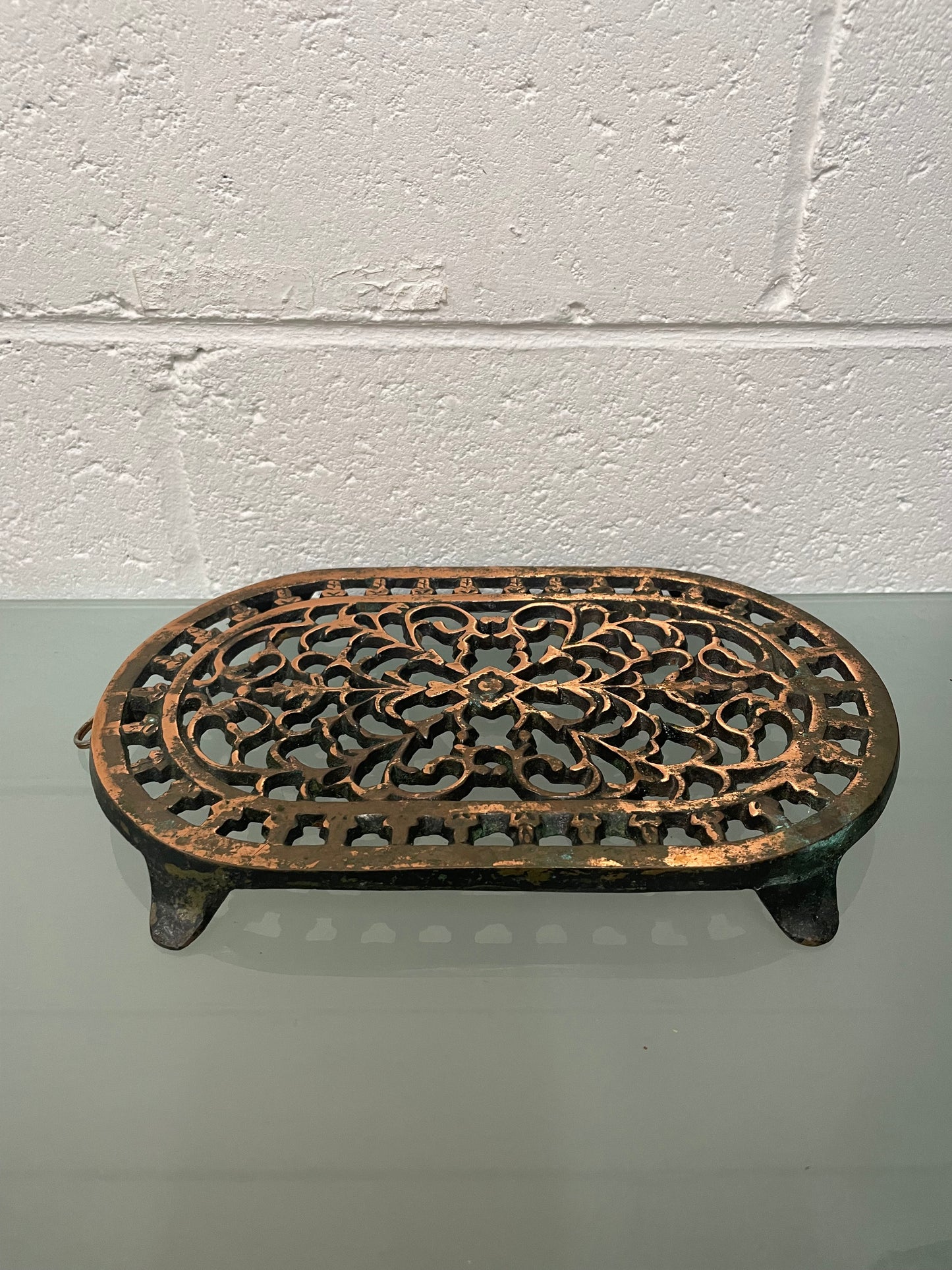 Vintage Copper Trivet