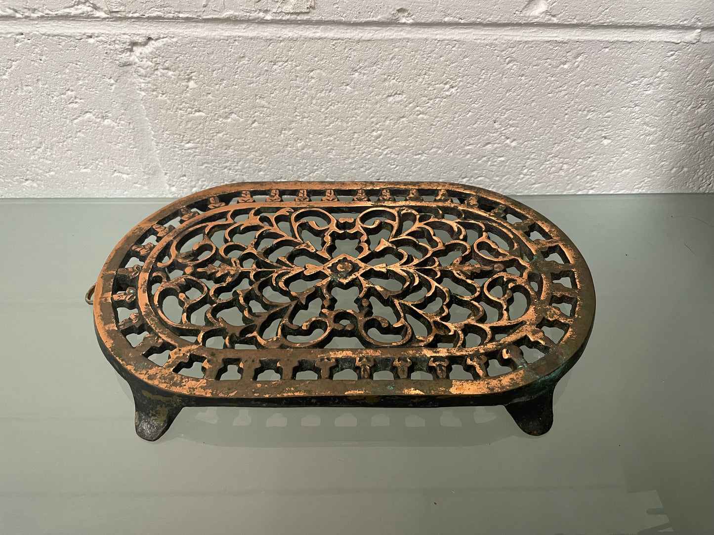 Vintage Copper Trivet