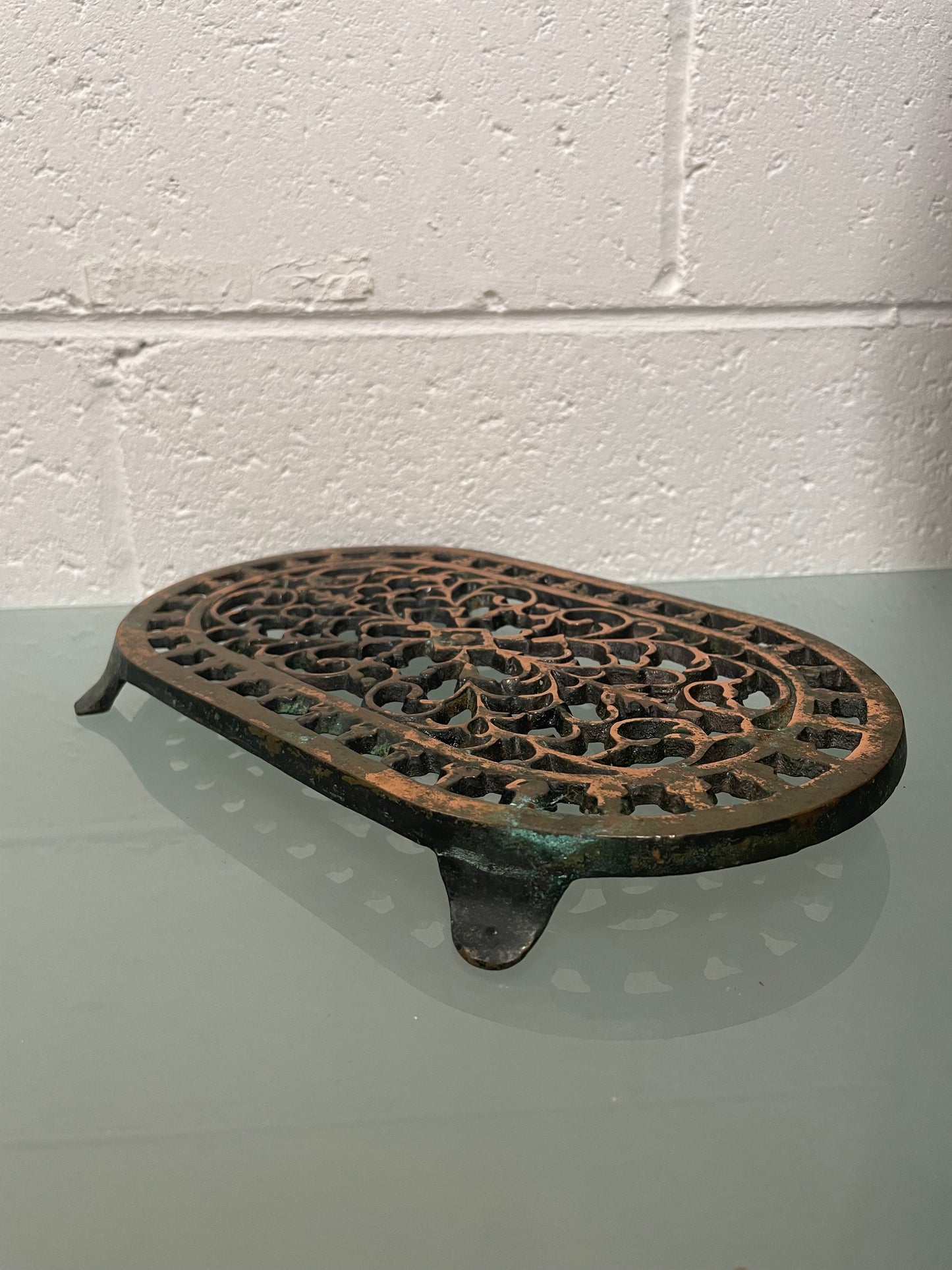 Vintage Copper Trivet