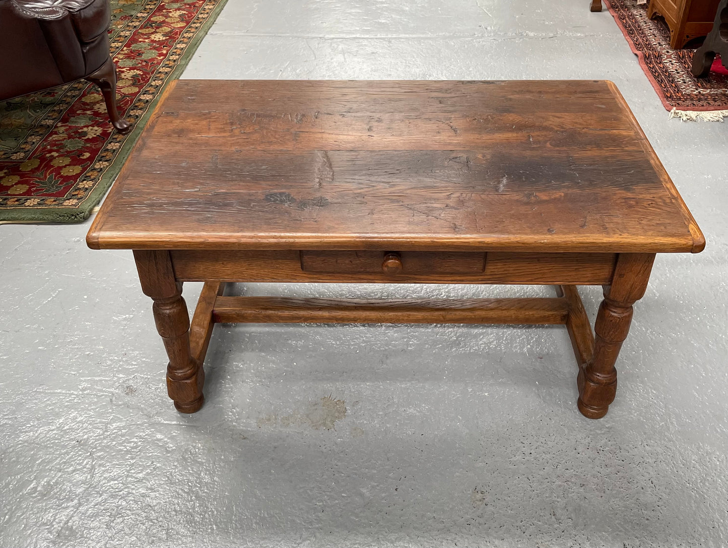 Rustic Reclaimed French Oak Coffee Table