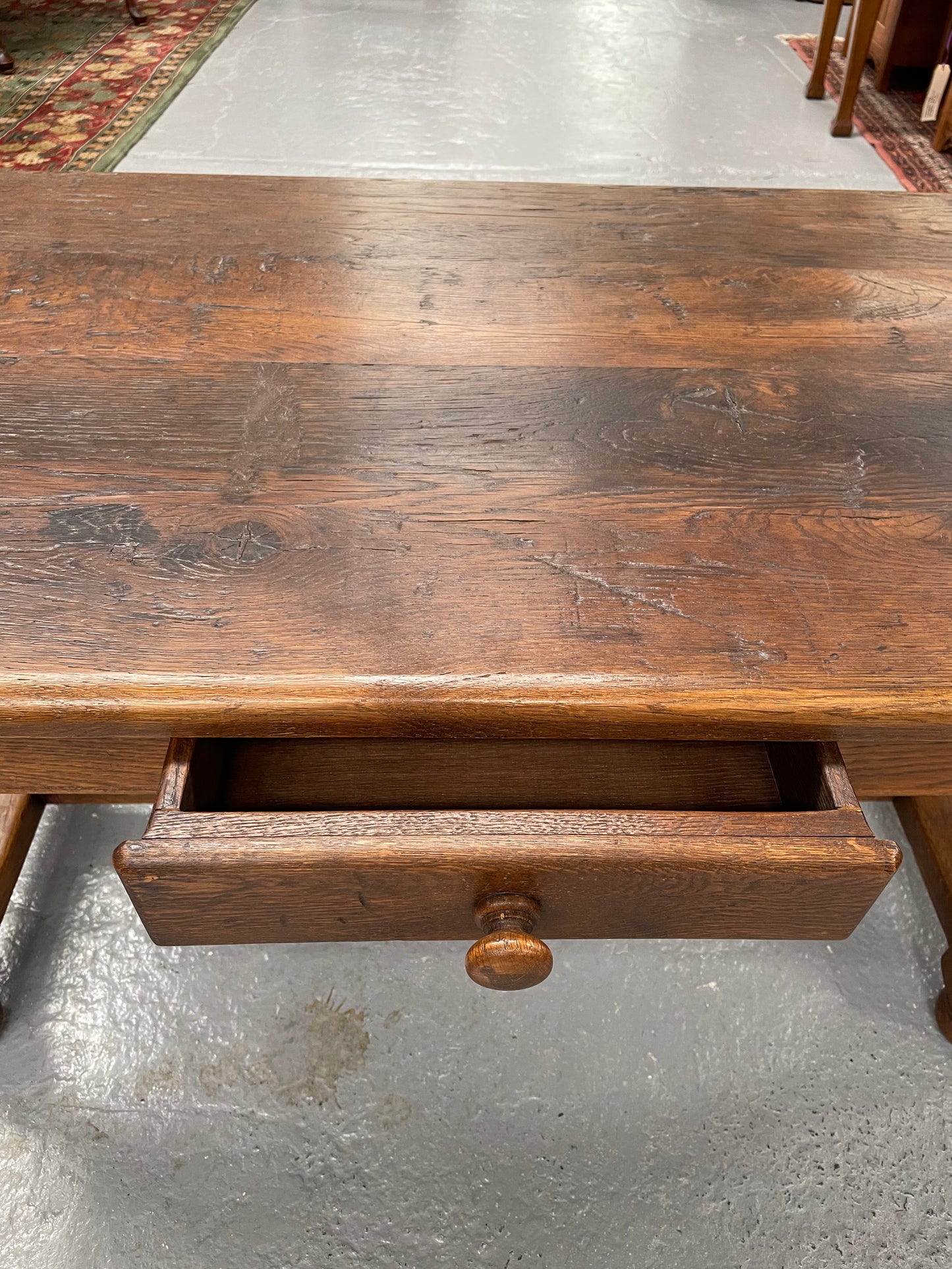 Rustic Reclaimed French Oak Coffee Table